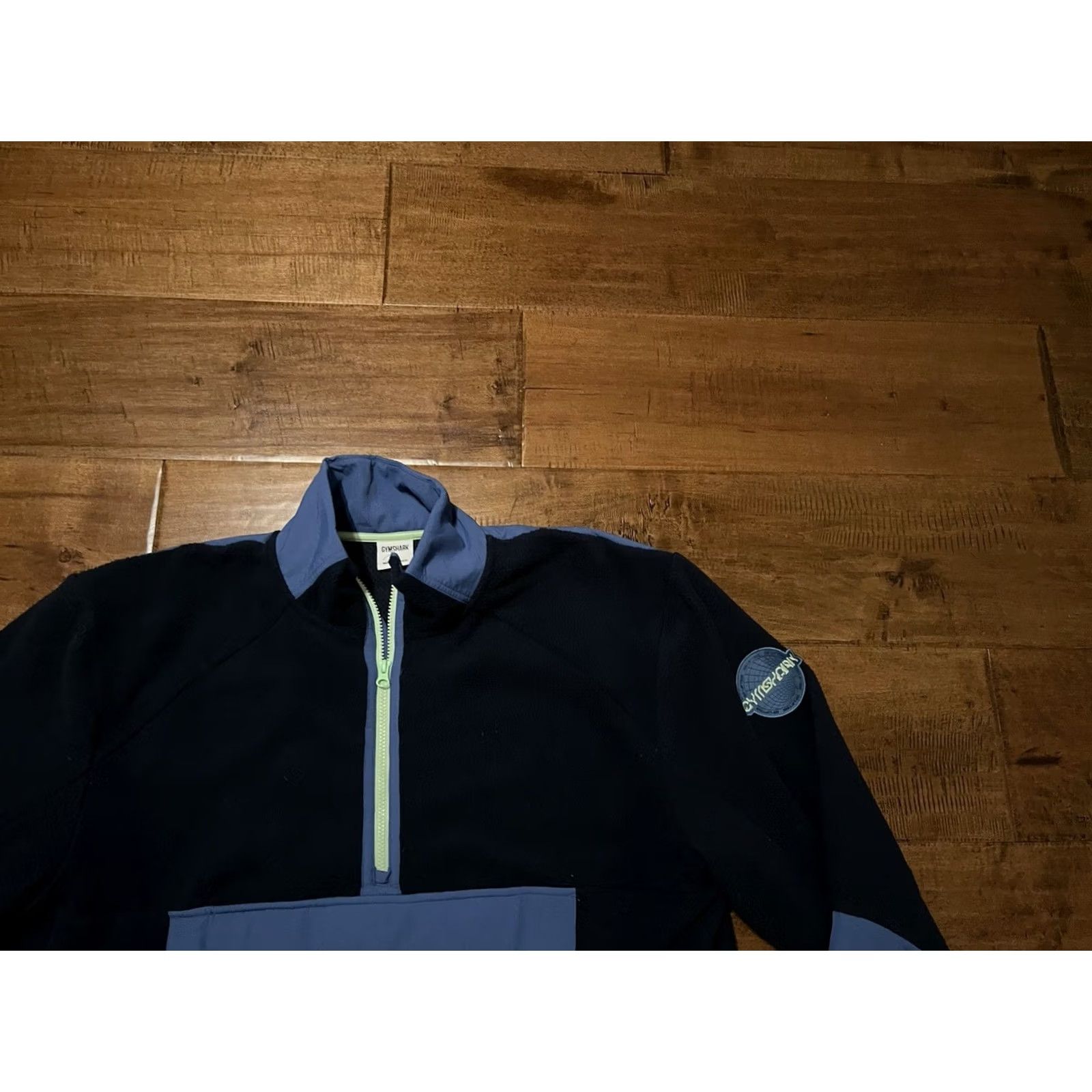 Gymshark Gymshark Jacket 1/4 Zip Navy Lakeside Blue Fleece 2XL Mens Pullover Anorak Style Shirt Size US XXL / EU 58 / 5 - 2 Thumbnail