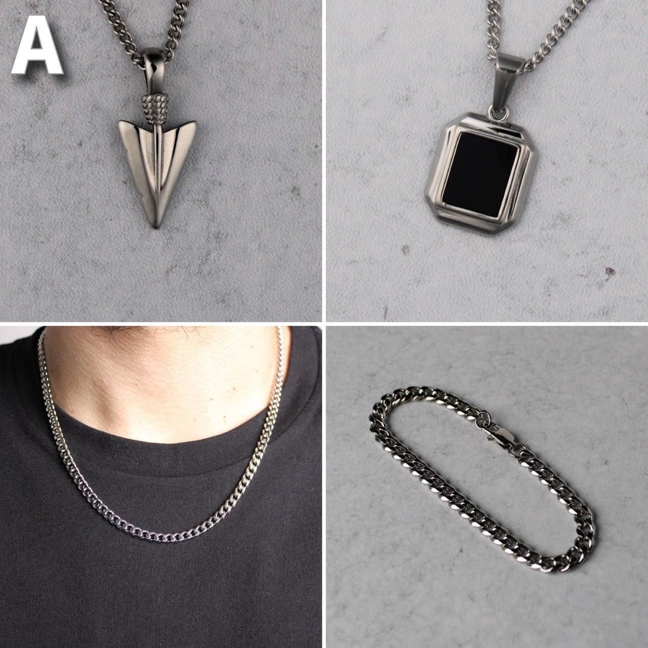 Jewelry 5 Piece Silver Jewelry Set Size ONE SIZE - 2 Thumbnail