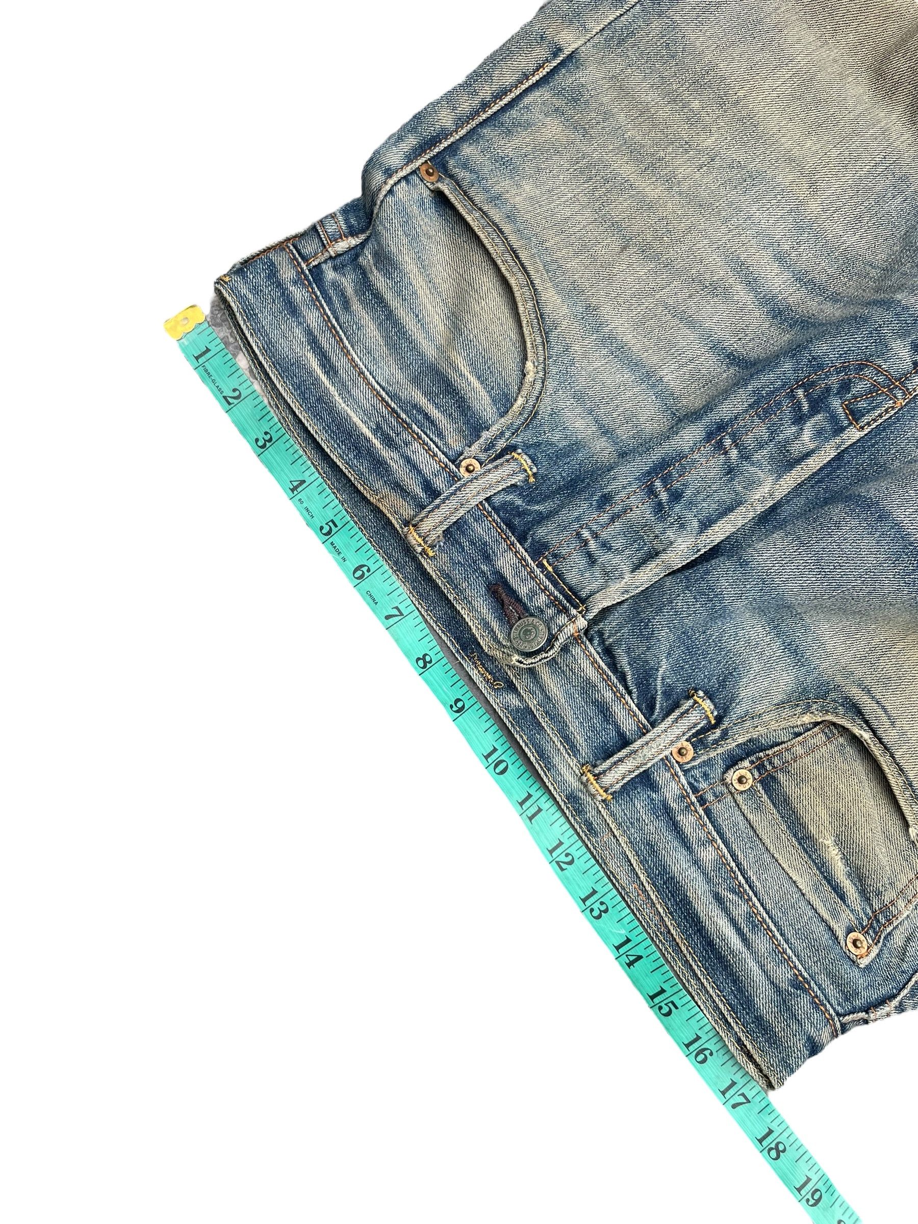 Levi's Levis 501 Faded Distresed Denim Size US 34 / EU 50 - 10 Thumbnail