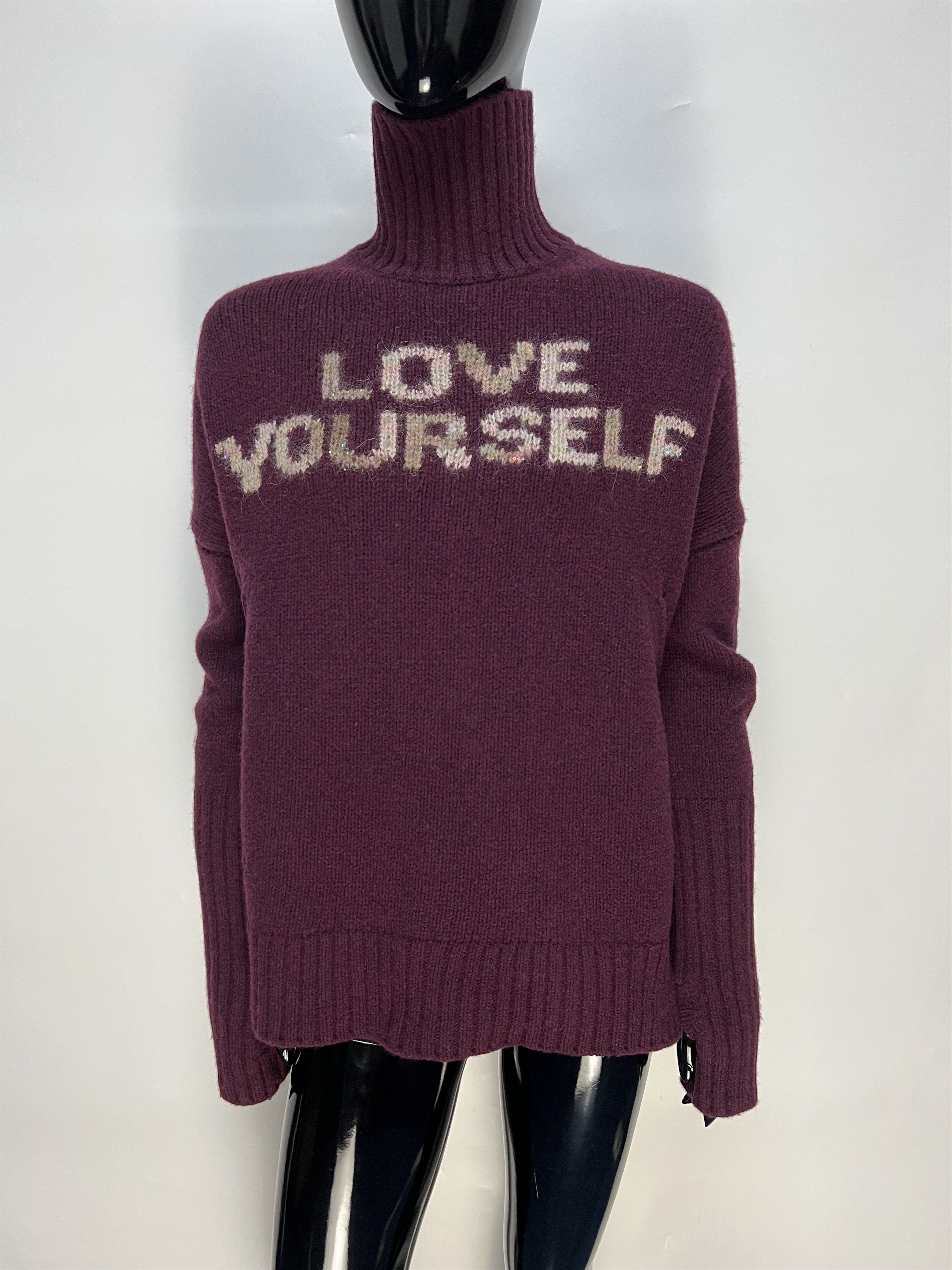 Zadig & Voltaire Zadig Voltaire Merino Wool Alpaca Turtleneck Sweater Size S / US 4 / IT 40 - 1 Thumbnail