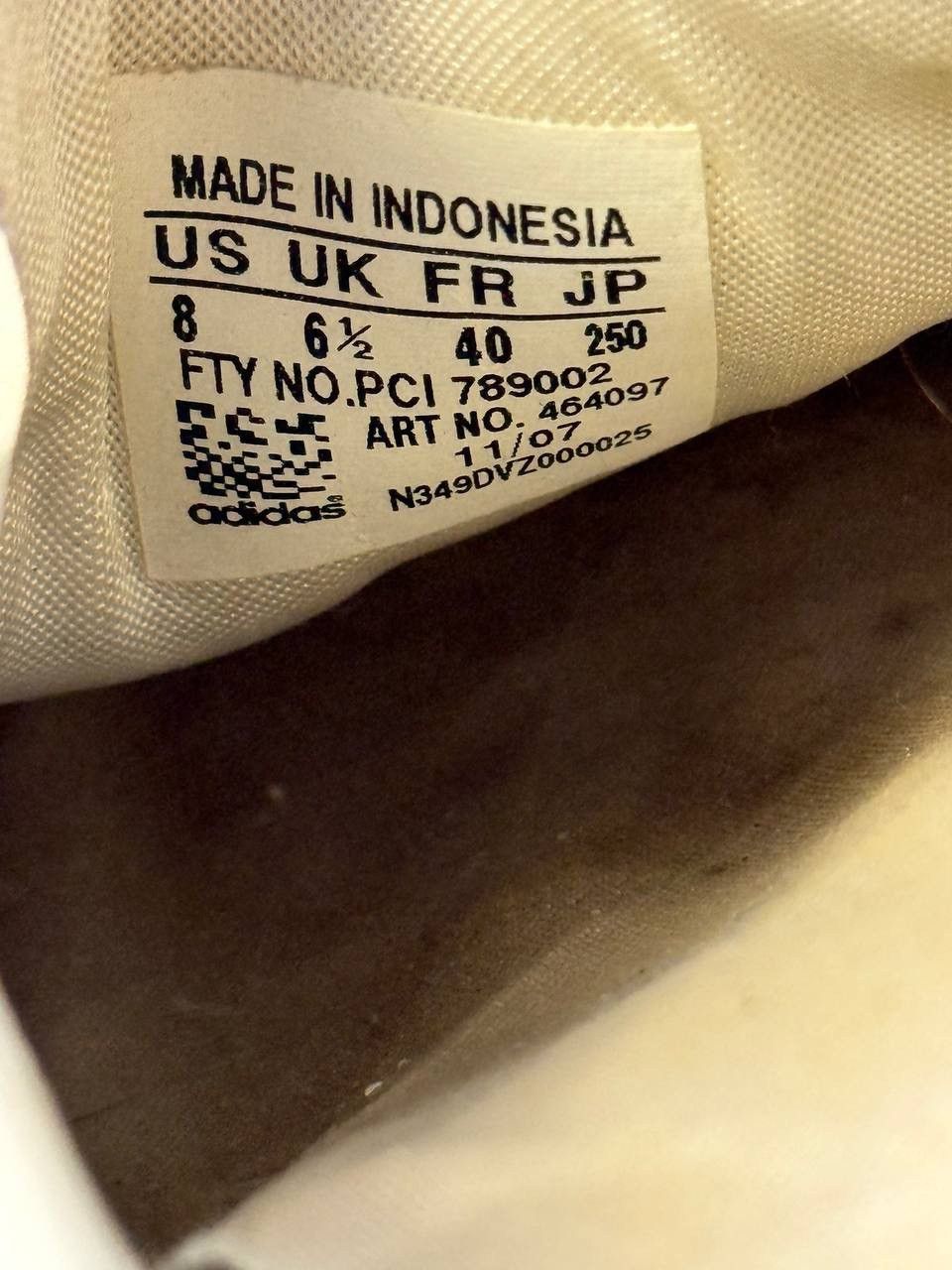 Fty No Pci789002 Vintage Women's Adidas Dance Ballet Sneakers