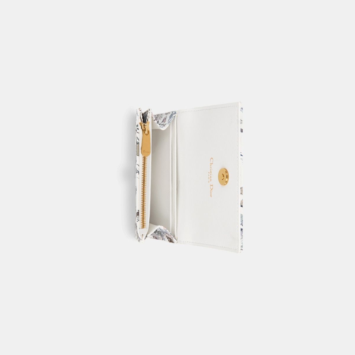 Dior o1bcso1str0226 Size:OS/ Caro Glycine Wallet in Multicolor Size ONE SIZE - 3 Thumbnail