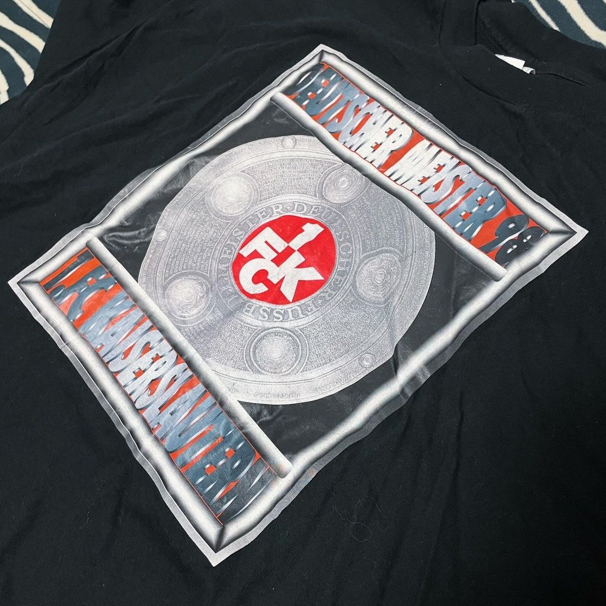 Vintage FC Kaiserslautern 1998 vintage t-shirt size Xl Size US XXL / EU 58 / 5 - 4 Thumbnail
