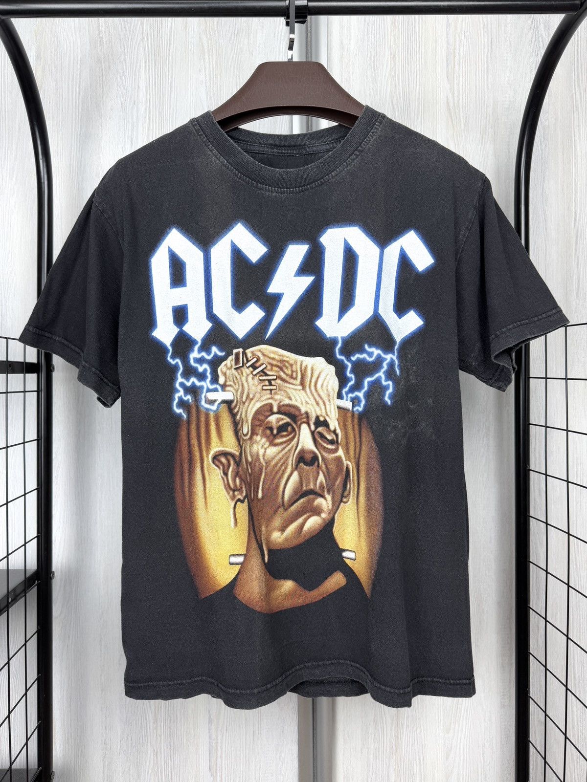 AC/DC VINTAGE 90s AC/DC "MELTDOWN FRANKENSTEIN'S MONSTER" BAND Tee Size US L / EU 52-54 / 3 - 3 Thumbnail