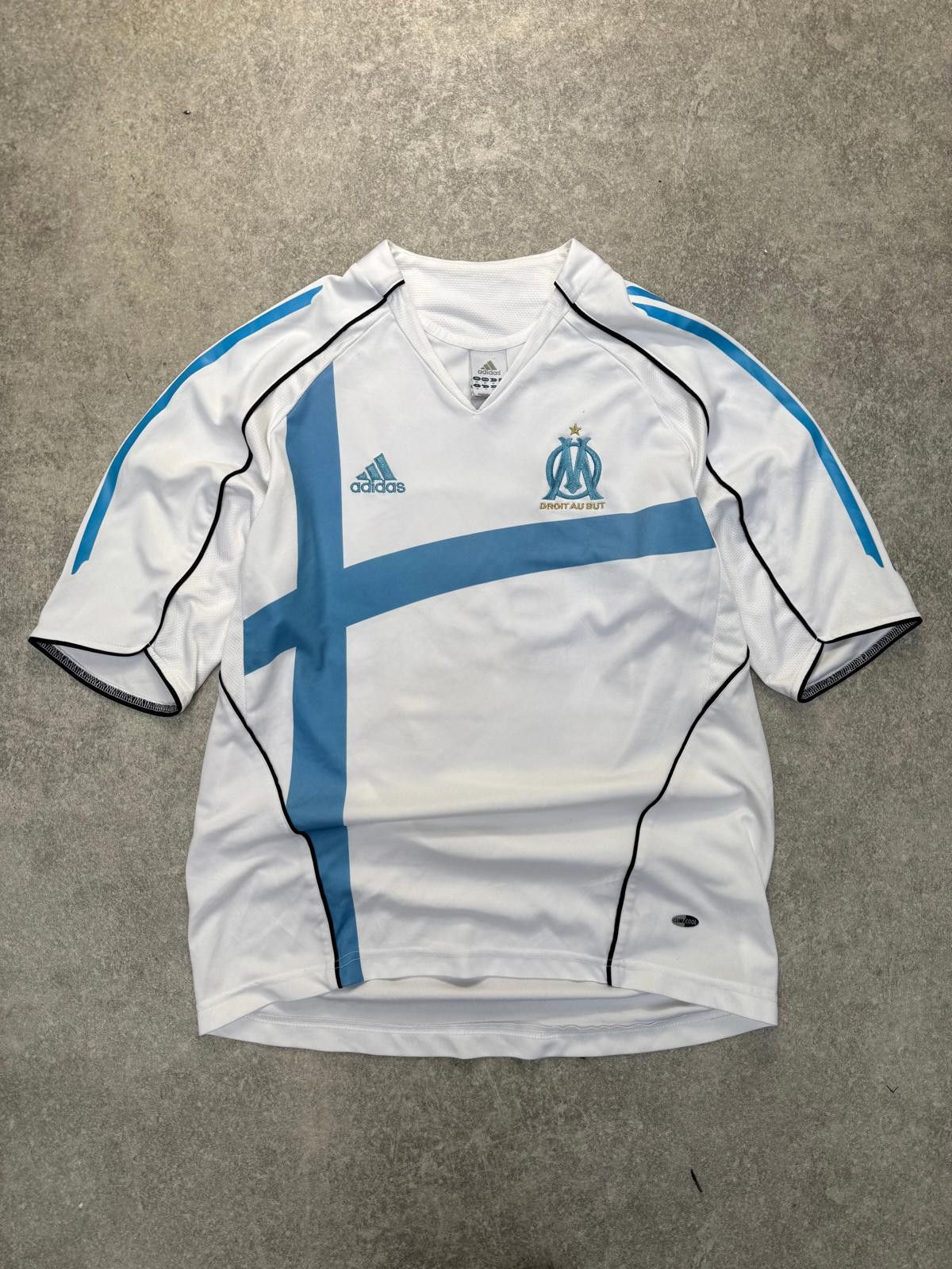 Adidas 2005-2006 Marsailles FC Home 'Stojcovic 10' Football Tee Size ONE SIZE - 1 Thumbnail