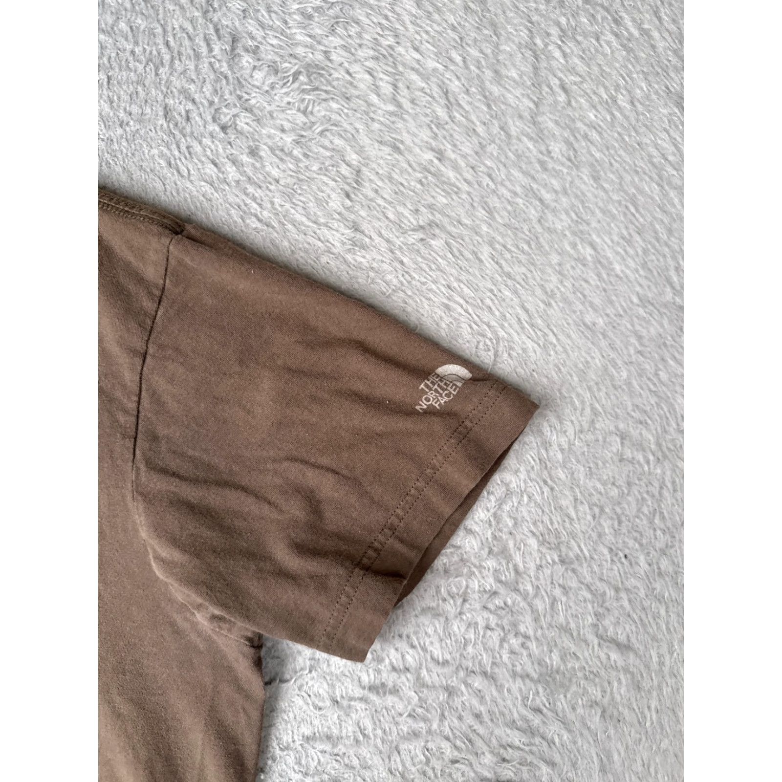 The North Face The North Face Shirt Men Medium Brown Short Sleeve Crew Neck 100% Cotton READ Size US M / EU 48-50 / 2 - 2 Thumbnail