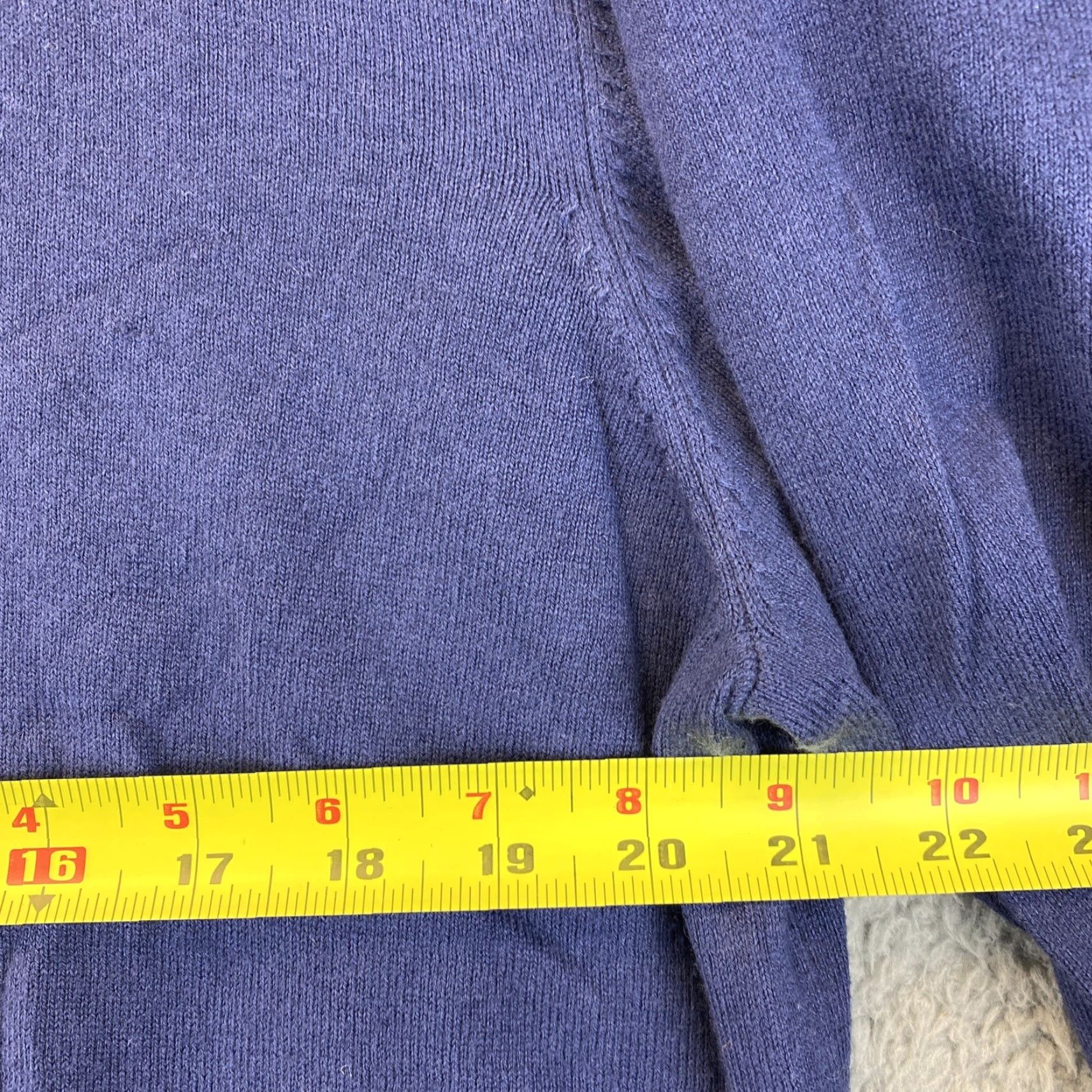 Orvis VINTAGE ORVIS Sweater Shirt Men L Blue Pullover Knit Merino Wool 47-57 Long Sleeve Mock Neck Outdoor 90s Mens Size US L / EU 52-54 / 3 - 4 Thumbnail