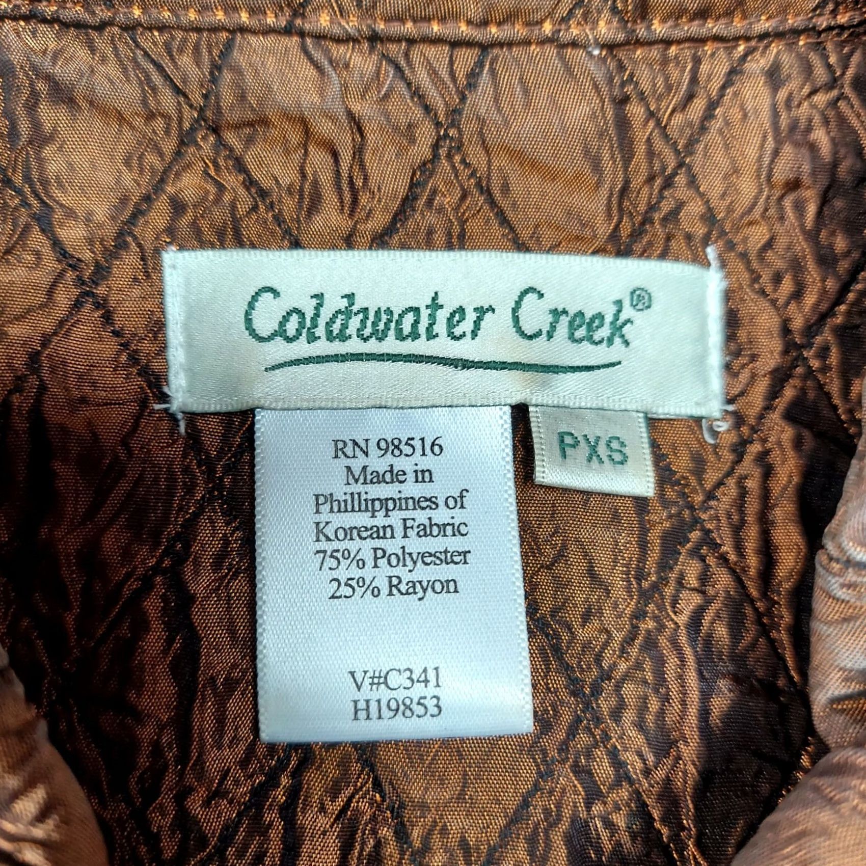 Coldwater Creek VINTAGE? No. Size XS / US 0-2 / IT 36-38 - 2 Thumbnail