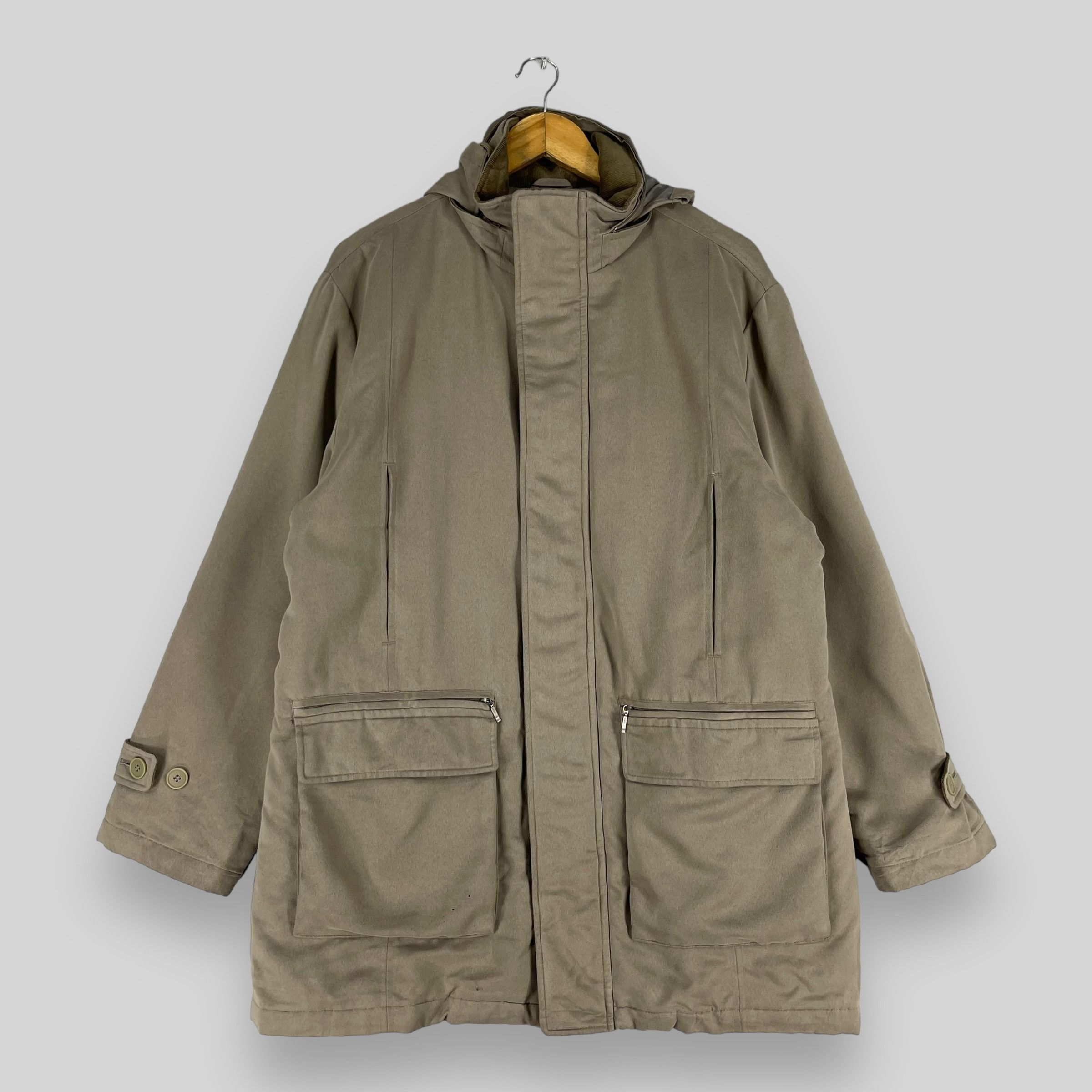 Designer × Japanese Brand GIANNI VALENTINO Parka Warmer Heavy Long Coat Size US L / EU 52-54 / 3 - 1 Thumbnail