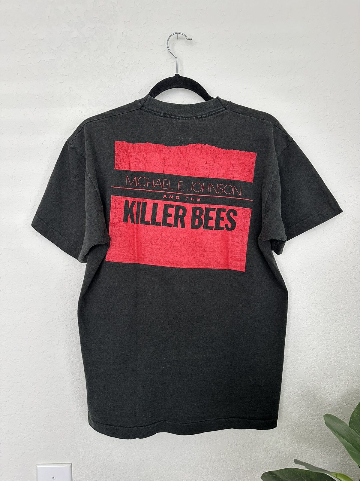 Band Tees × Vintage CRAZY 80s MICHAEL E JOHNSON AND THE KILLER BEES Size US L / EU 52-54 / 3 - 6 Thumbnail