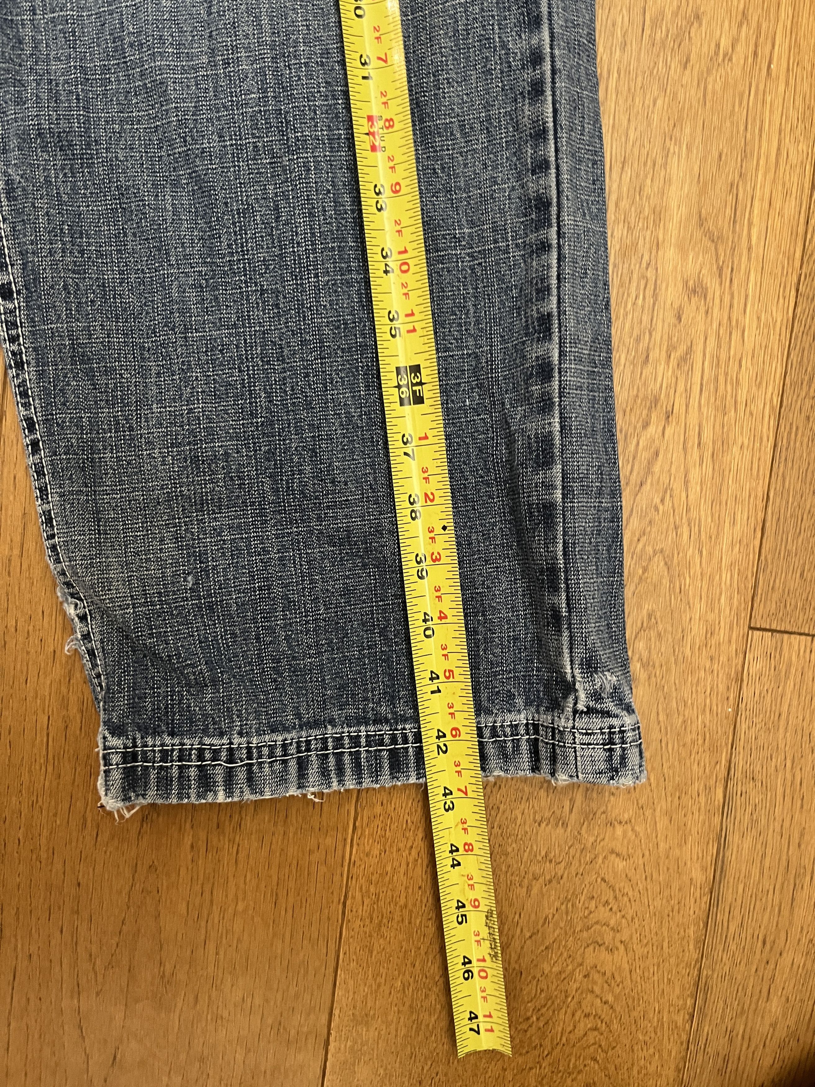 Southpole Vtg Southpole Baggy Patched Jeans 34 Y2K Cyber Streetwear Size US 34 / EU 50 - 5 Thumbnail