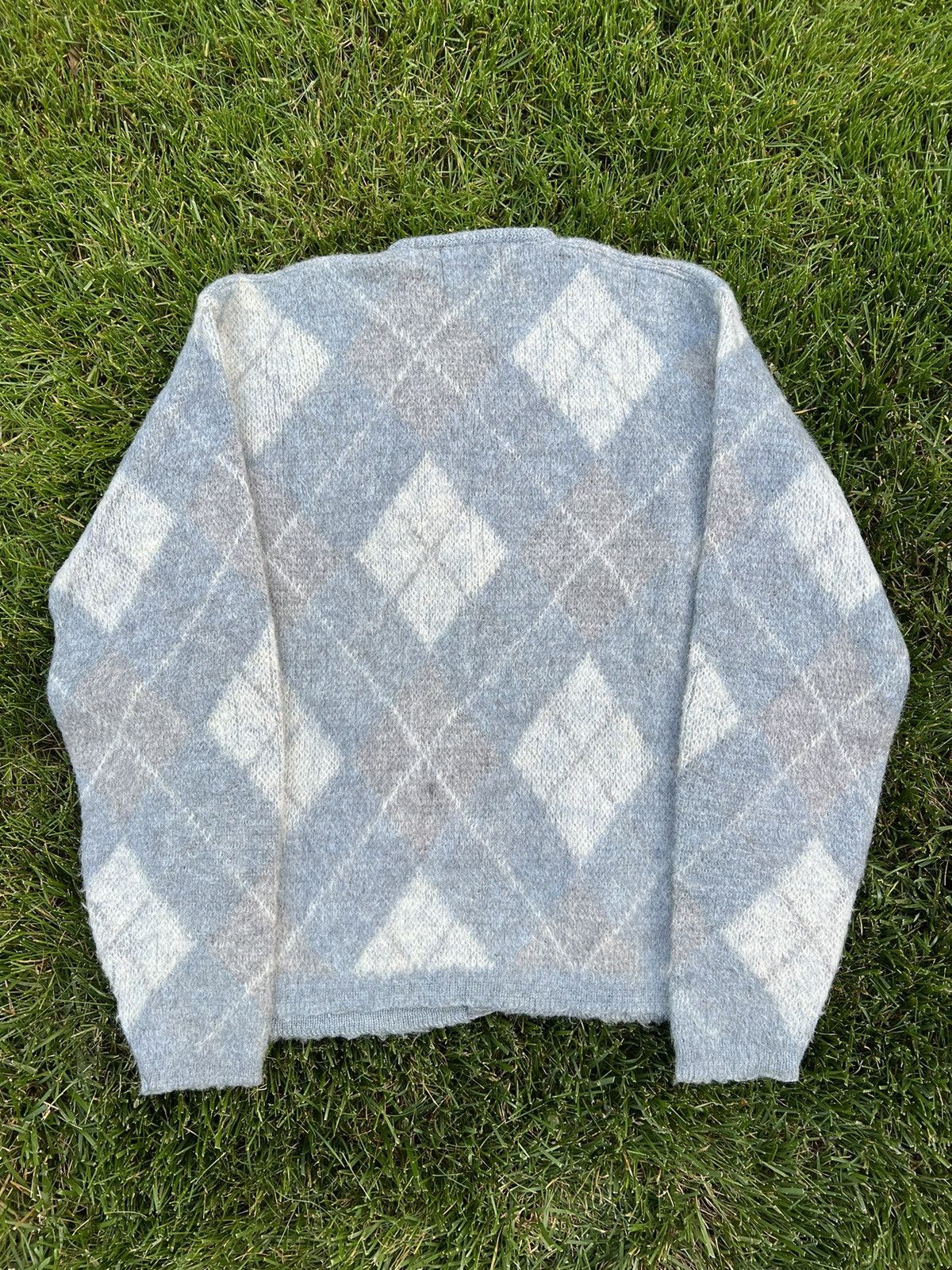 Vintage Young Breed By Revere Mens M Cardigan Mohair Wool Sweater Size US M / EU 48-50 / 2 - 6 Thumbnail