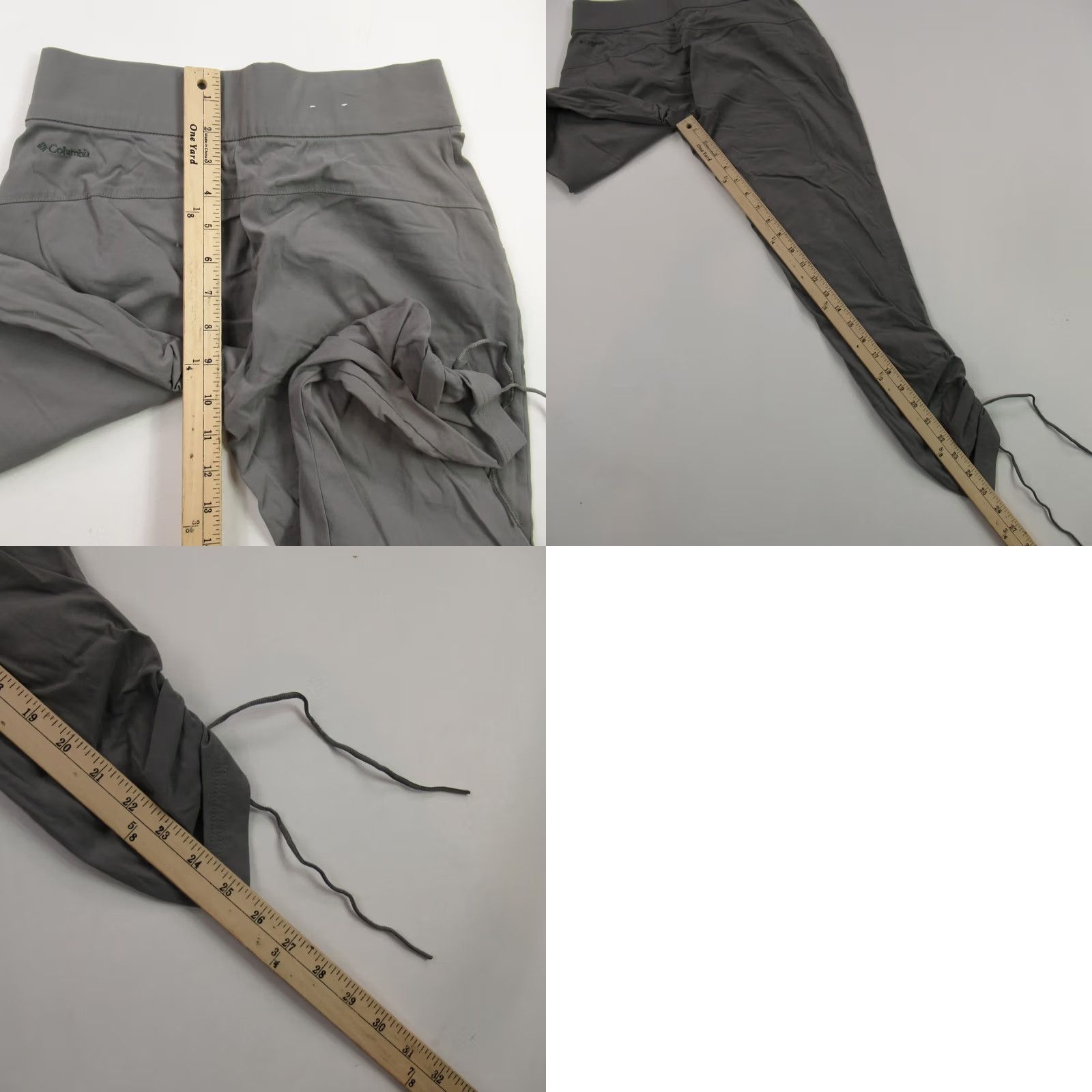 Vintage Columbia Ankle Womens S Gray Leggings Workout Stretch Outdoors Lightweight Yoga Size 26" / US 2 / IT 38 - 8 Thumbnail