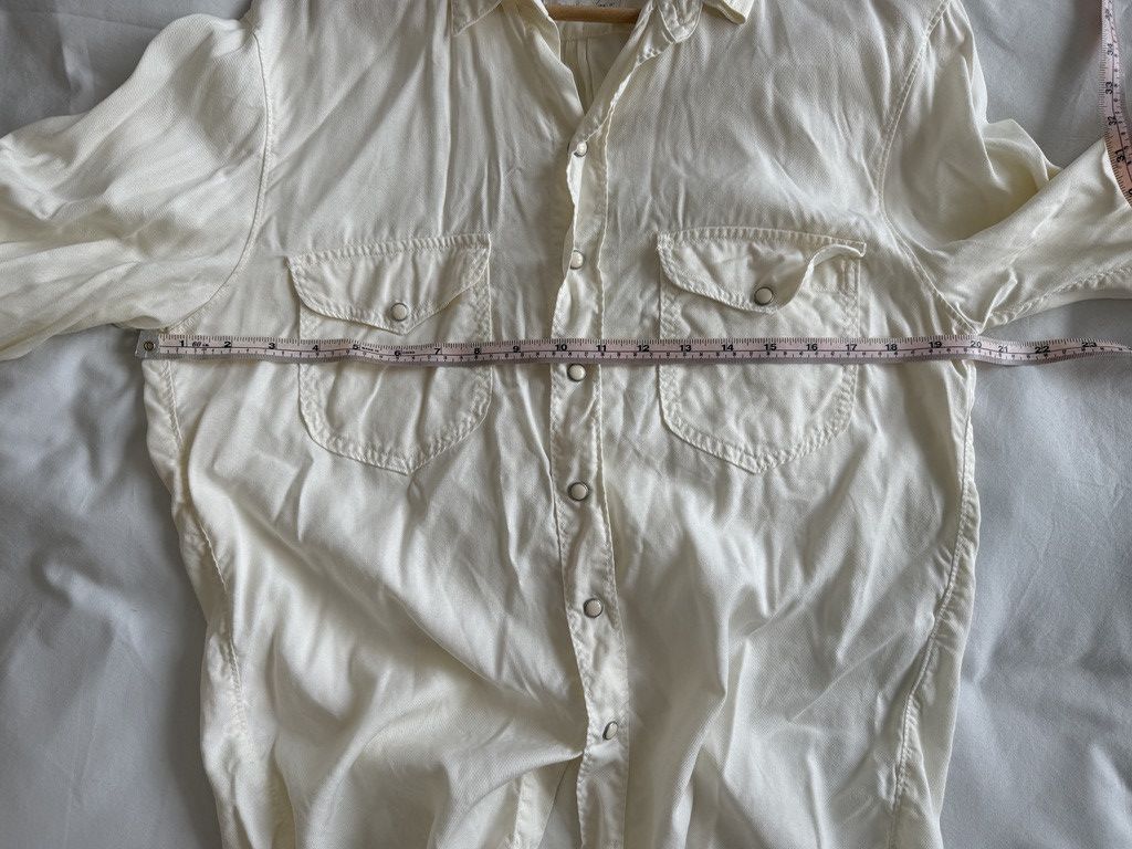 WYTHE Tencel snap-button shirt Size US S / EU 44-46 / 1 - 3 Thumbnail