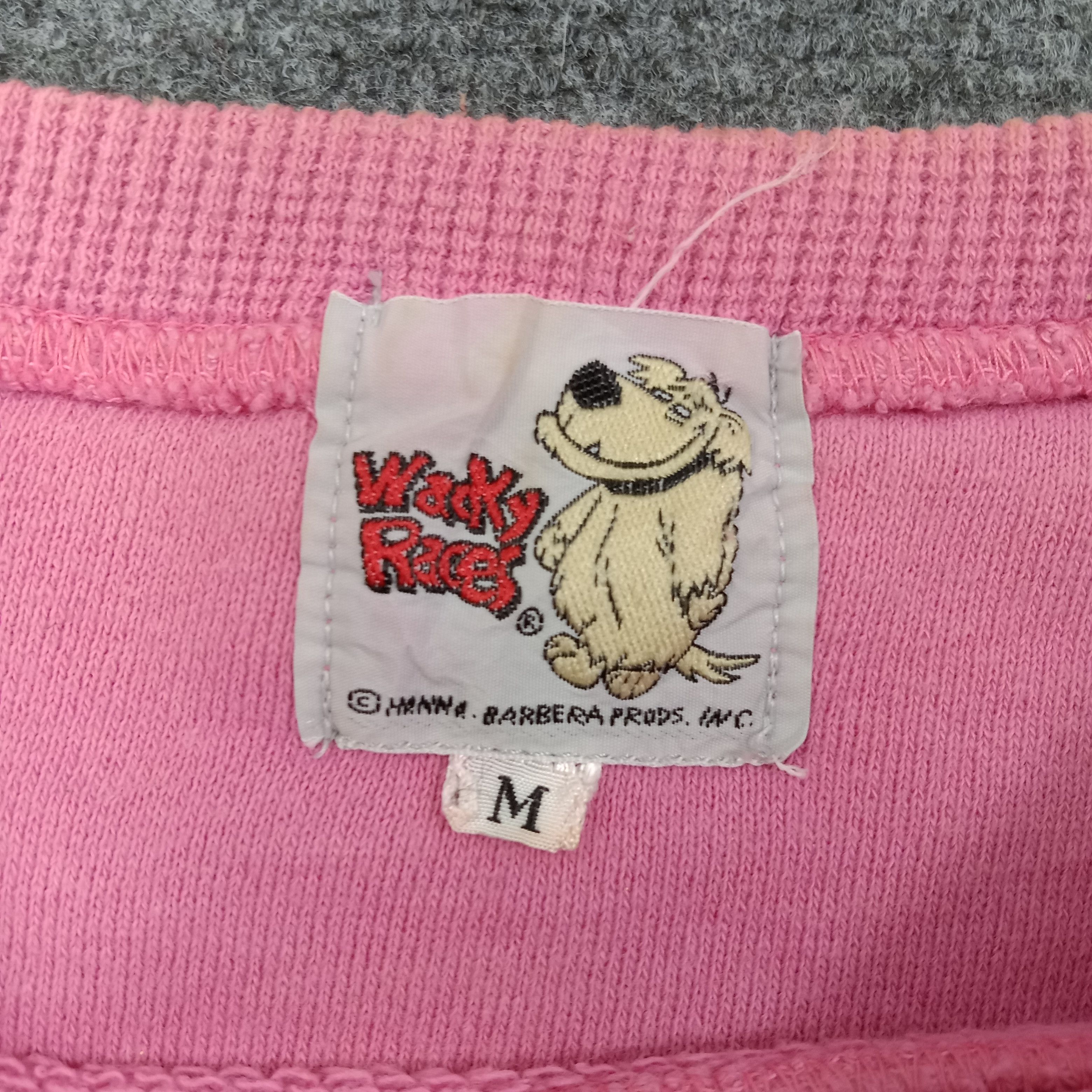 Vintage 90's Wacky Races Hanna Barbera Cartoons Sweatshirt C243N21 Size US M / EU 48-50 / 2 - 3 Thumbnail