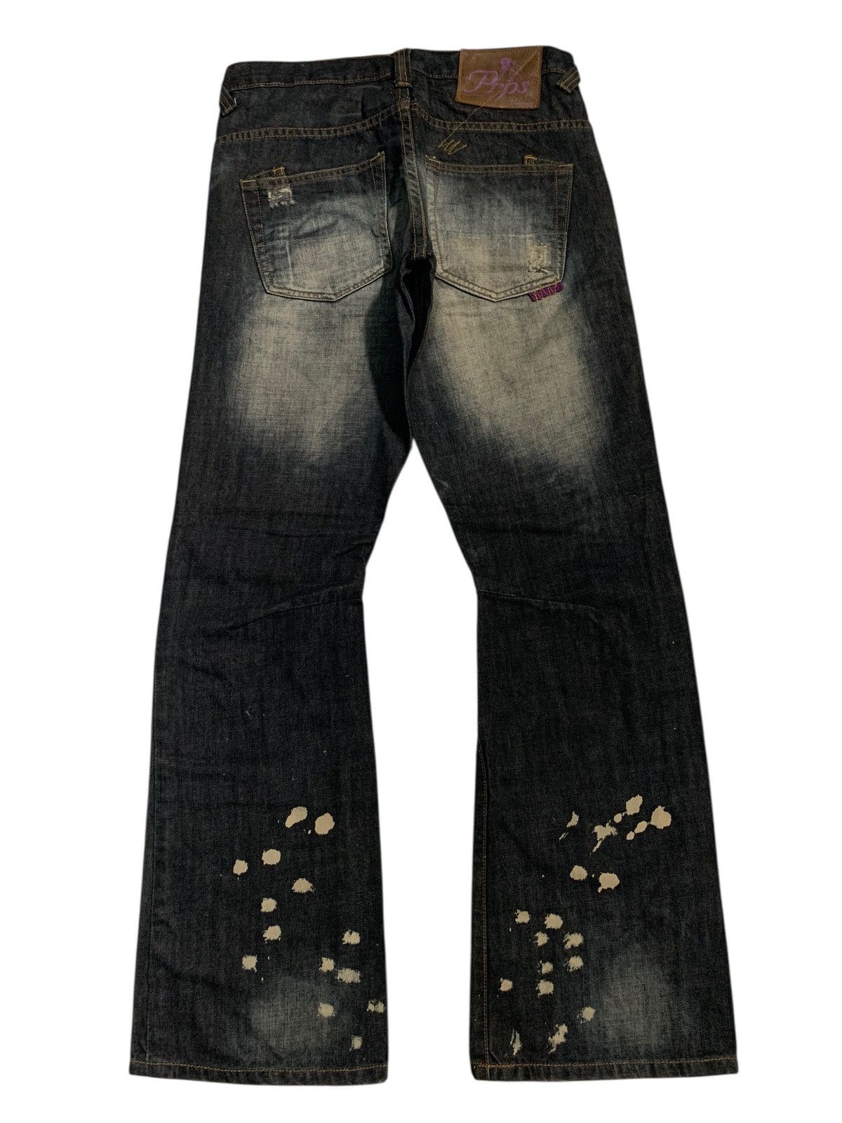 Prps FLARE PRPS CLAWMARK JAPANESE RUSTY PUNK STYLE DENIM Size US 30 / EU 46 - 3 Thumbnail
