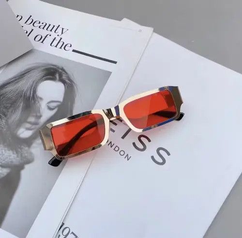 Japanese Brand Vintage square frame sunglasses Size ONE SIZE - 1 Thumbnail