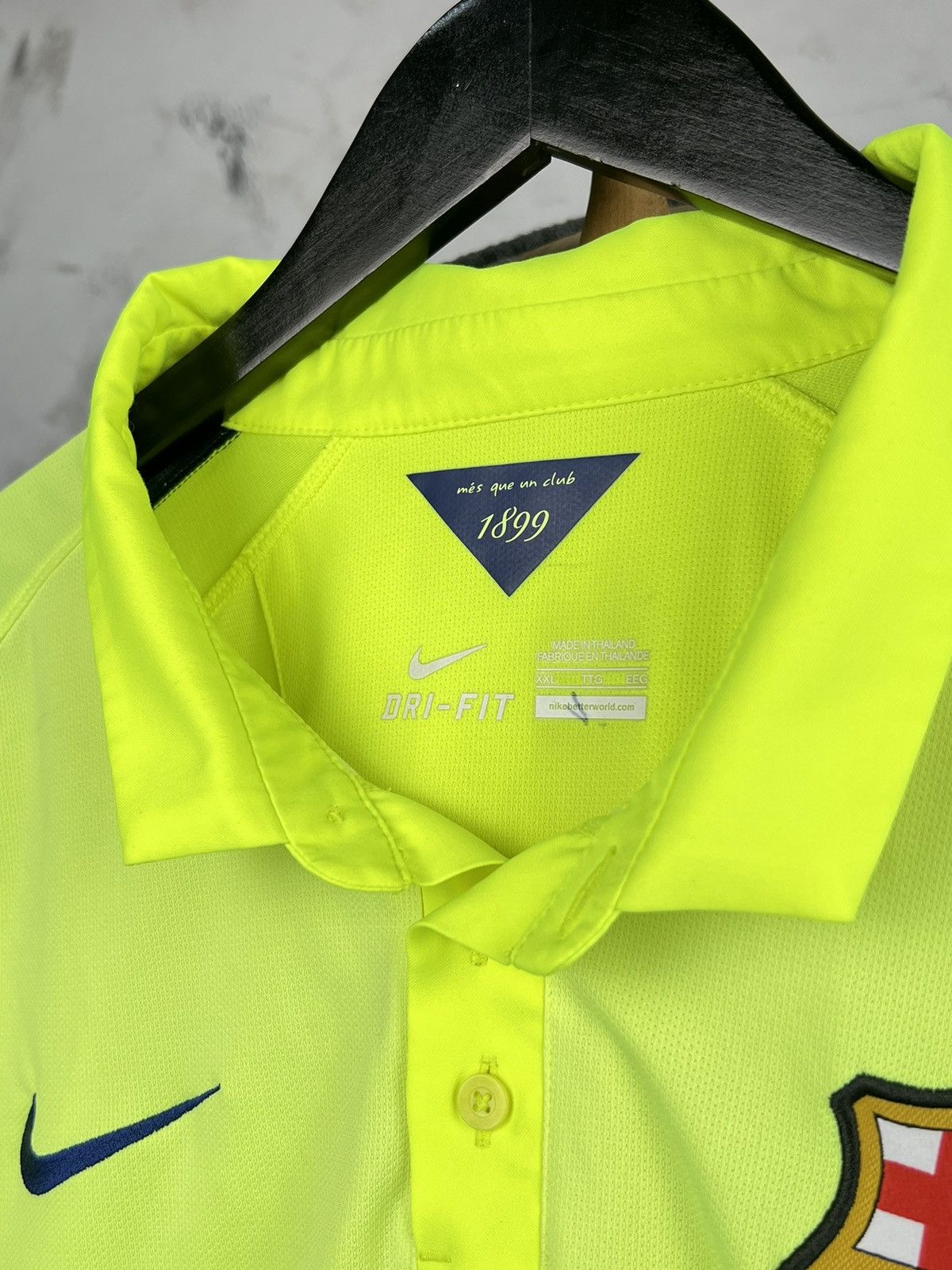Nike Nike Barcelona 2014 - 2015 Jersey Shirt Size XL - XXL Size US XXL / EU 58 / 5 - 7 Thumbnail