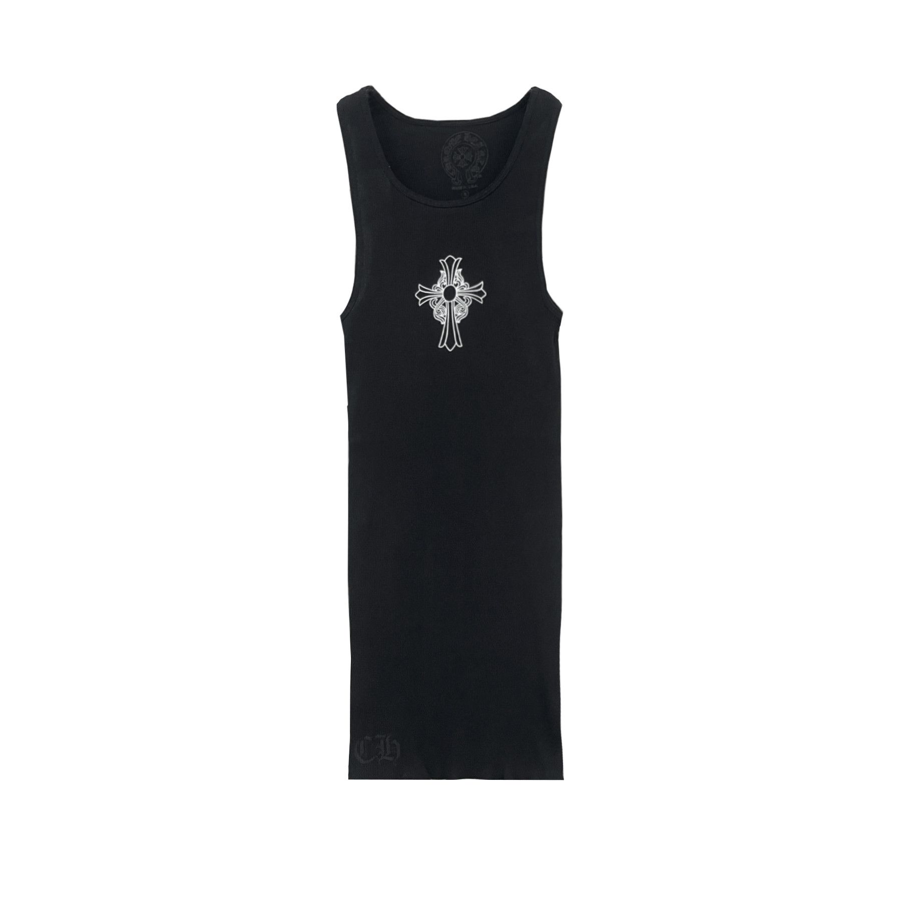 Chrome Hearts Chrome Hearts Hairy Cross Rib Tank Top Size S / US 4 / IT 40 - 1 Thumbnail