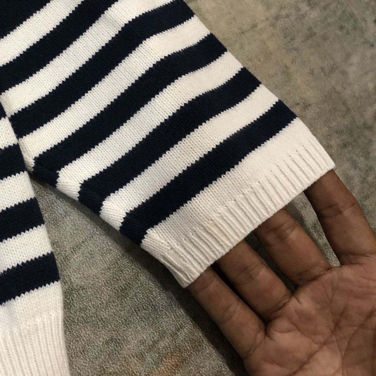 Hai Sporting Gear Sporting Gear Hai by issey miyake border stripes knitwear Size M / US 6-8 / IT 42-44 - 5 Thumbnail