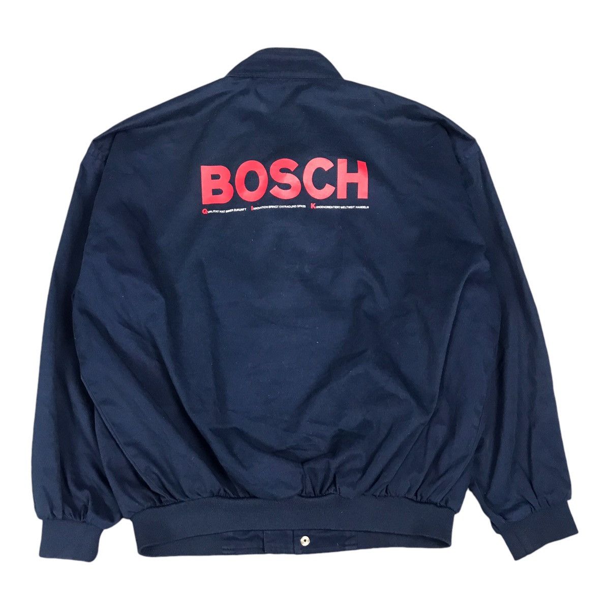 Japanese Brand BOSCH JAPAN DESIGN WORK JACKET COTTON ZIPPER JACKET Size US L / EU 52-54 / 3 - 1 Thumbnail