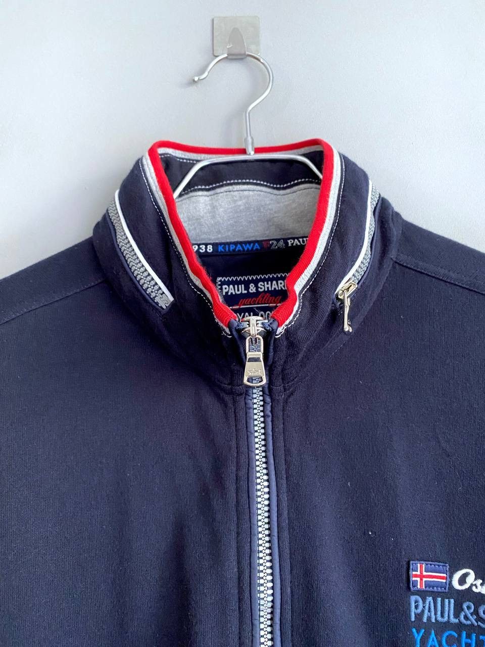Paul & Shark Paul Shark Yachting Royal Ocean Men's Zip Track Jacket, XL Size US XL / EU 56 / 4 - 6 Thumbnail