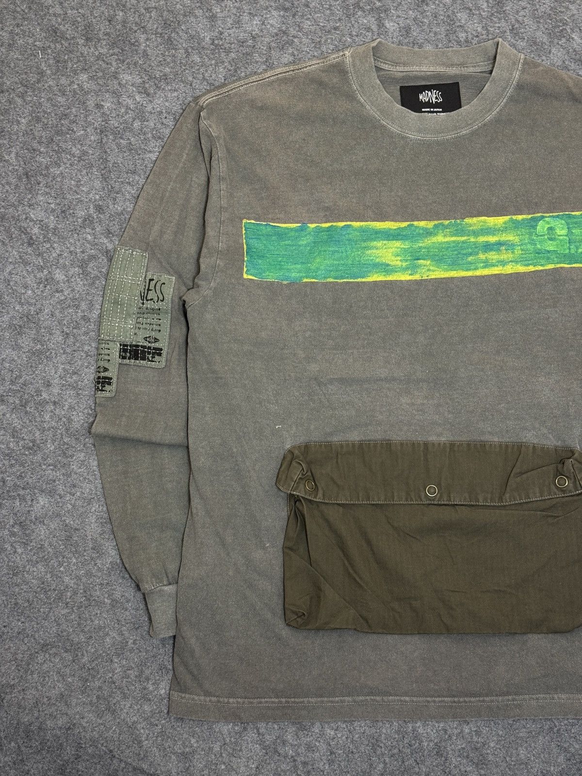 Madness Madness Pigment Dyed Crewneck Long Sleeve. Size US M / EU 48-50 / 2 - 4 Thumbnail