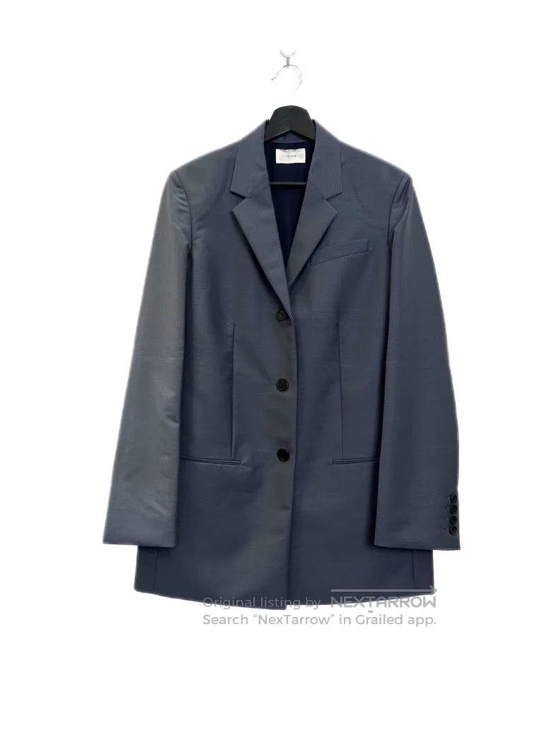 The Row The Row size 4 Blue-gray wool suit Size 36S - 1 Thumbnail