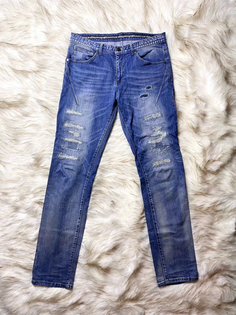Number (N)ine Number (N)ine Size LDestroy pudding jeans 2502-Nextarrow Size US 30 / EU 46 - 1 Thumbnail