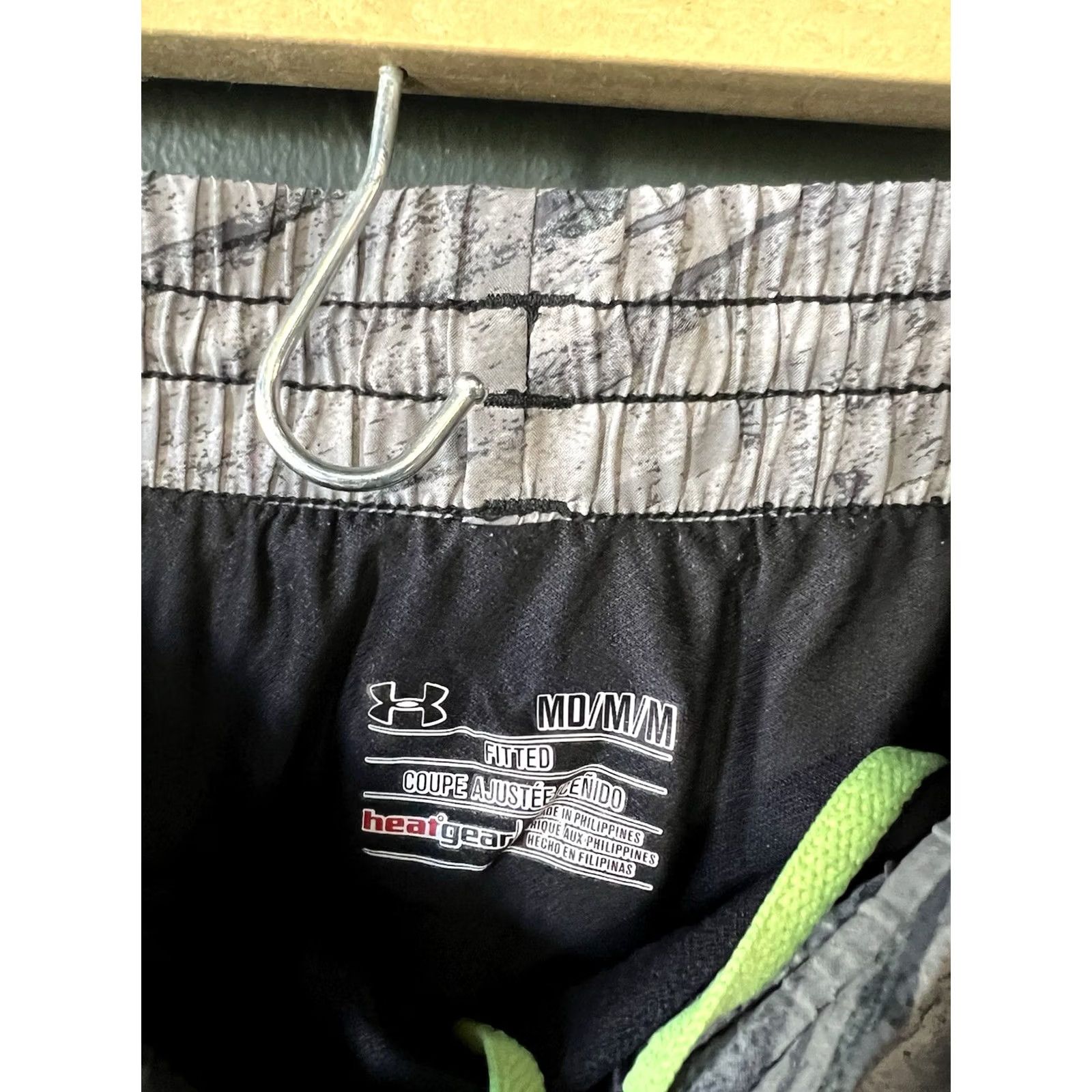 Under Armour Under Armour Womens Gray Running Shorts w/ Lining Size M Athletic Activewear Shorts Gray Womens M Lined Athletic Running Shorts Size 32" / US 10 / IT 46 - 3 Thumbnail