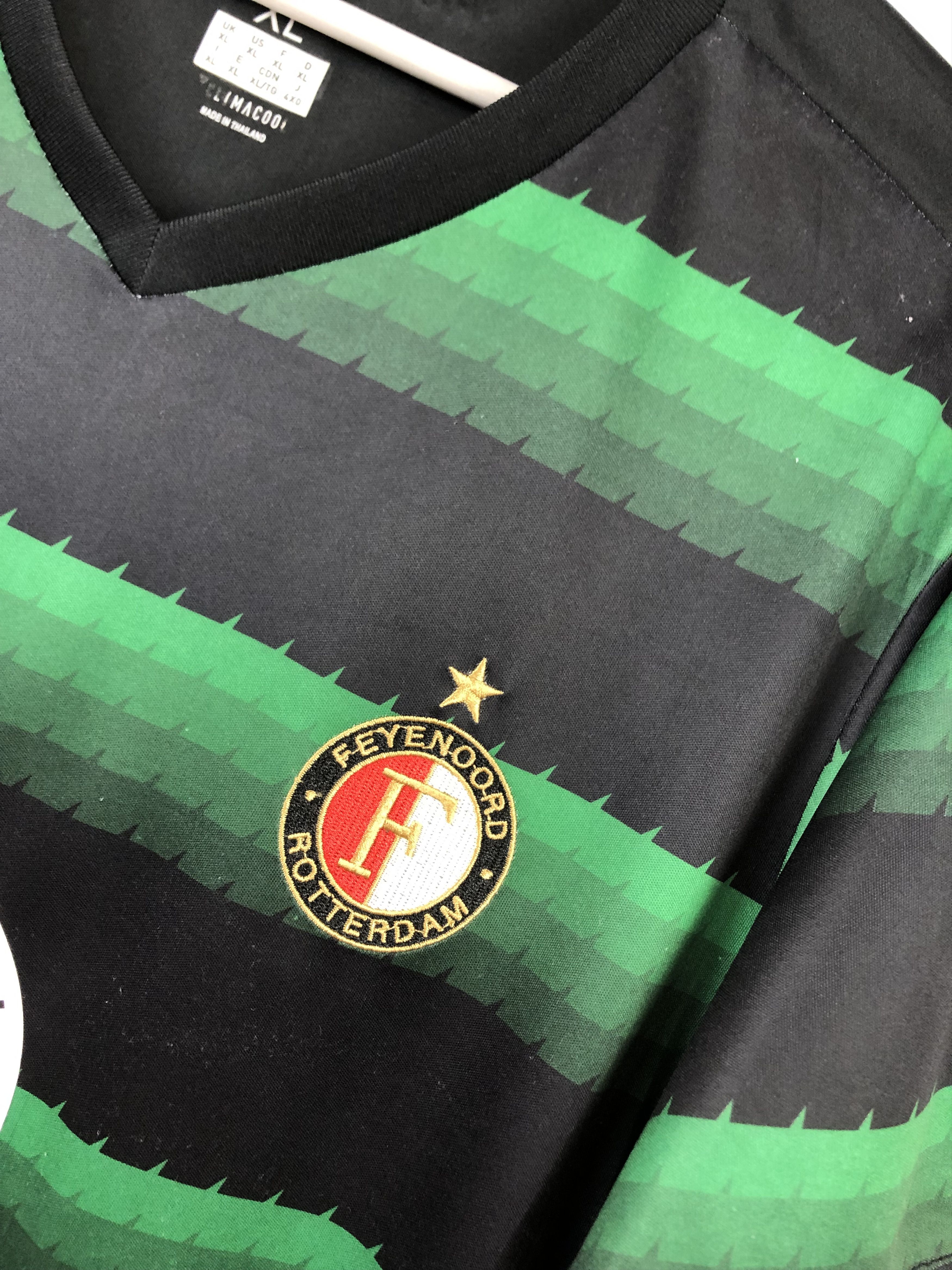 Other Feyenoord Away football shirt 2017 Soccer Adidas Jersey Rare Size US L / EU 52-54 / 3 - 6 Thumbnail