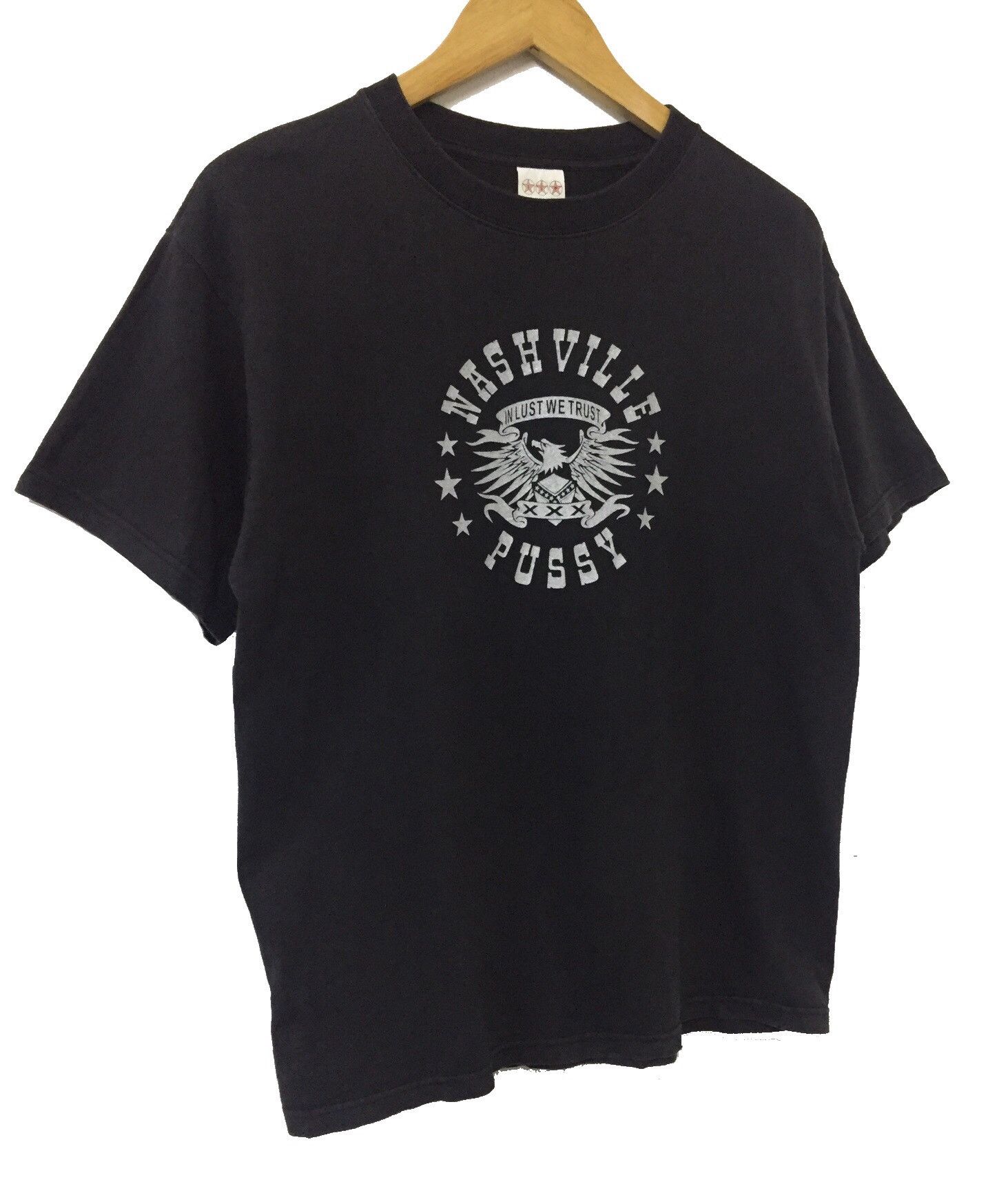 Band Tees × Vintage VINTAGE NASHVILLE PUSSY AMERICAN ROCK BAND TSHIRT Size US M / EU 48-50 / 2 - 4 Thumbnail