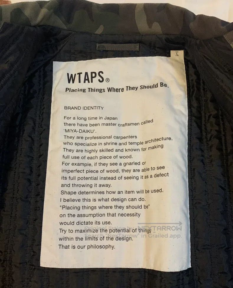 Wtaps Wtaps Camouflage Coach Jacket Size US L / EU 52-54 / 3 - 5 Thumbnail