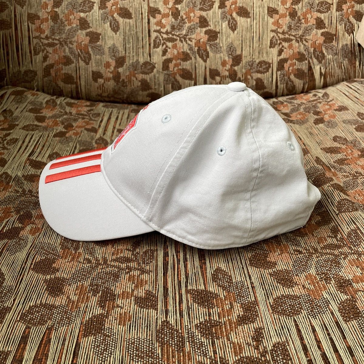 Adidas Adidas Spain FEF 3 Stripes Football Soccer Grey Cap Hat Size ONE SIZE - 8 Thumbnail