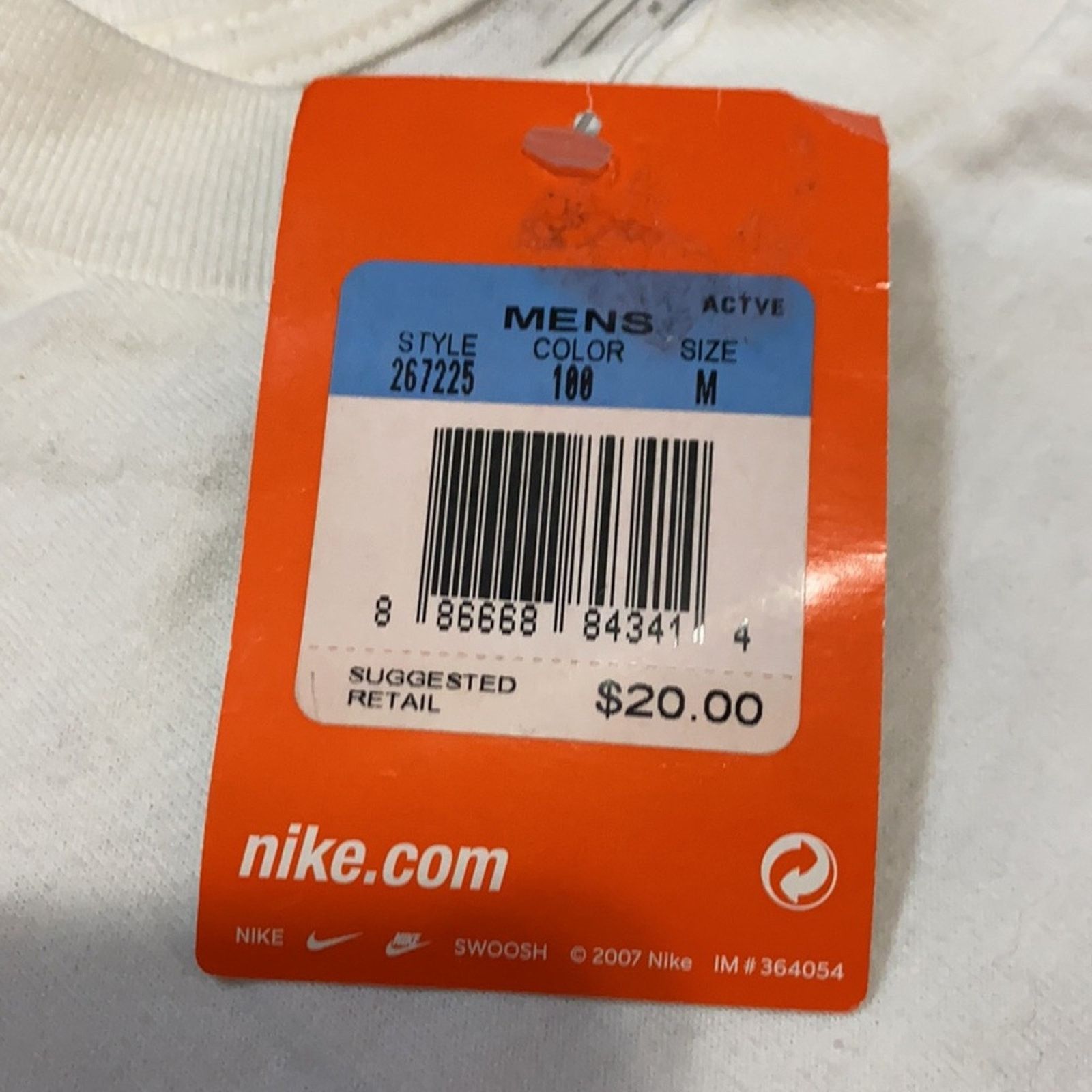 Nike 2007 Nike athletic department center swoosh short sleeve Size US M / EU 48-50 / 2 - 3 Thumbnail