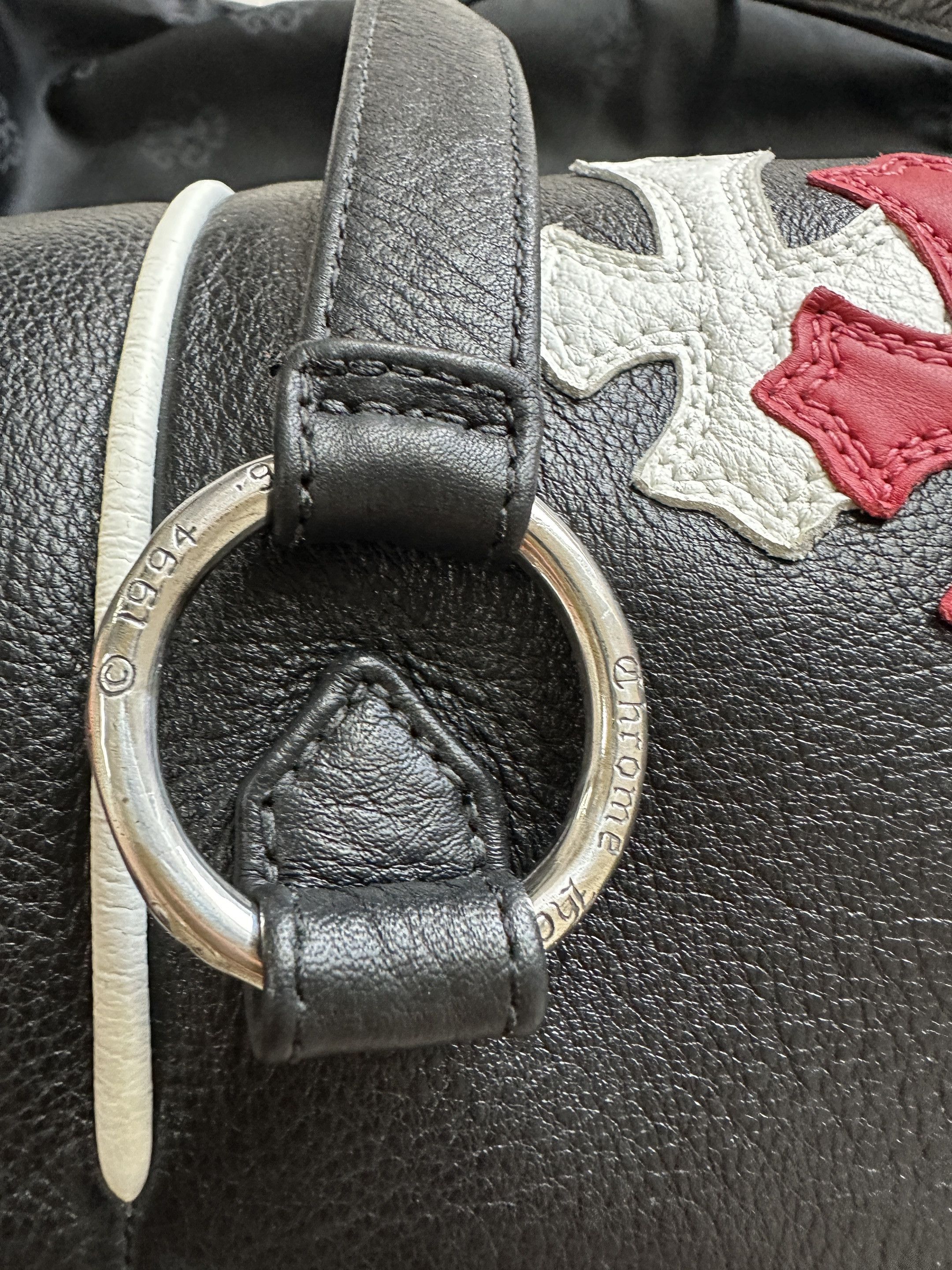 Chrome Hearts Chrome Hearts Small Leather Boston Duffel Bag Size ONE SIZE - 7 Thumbnail