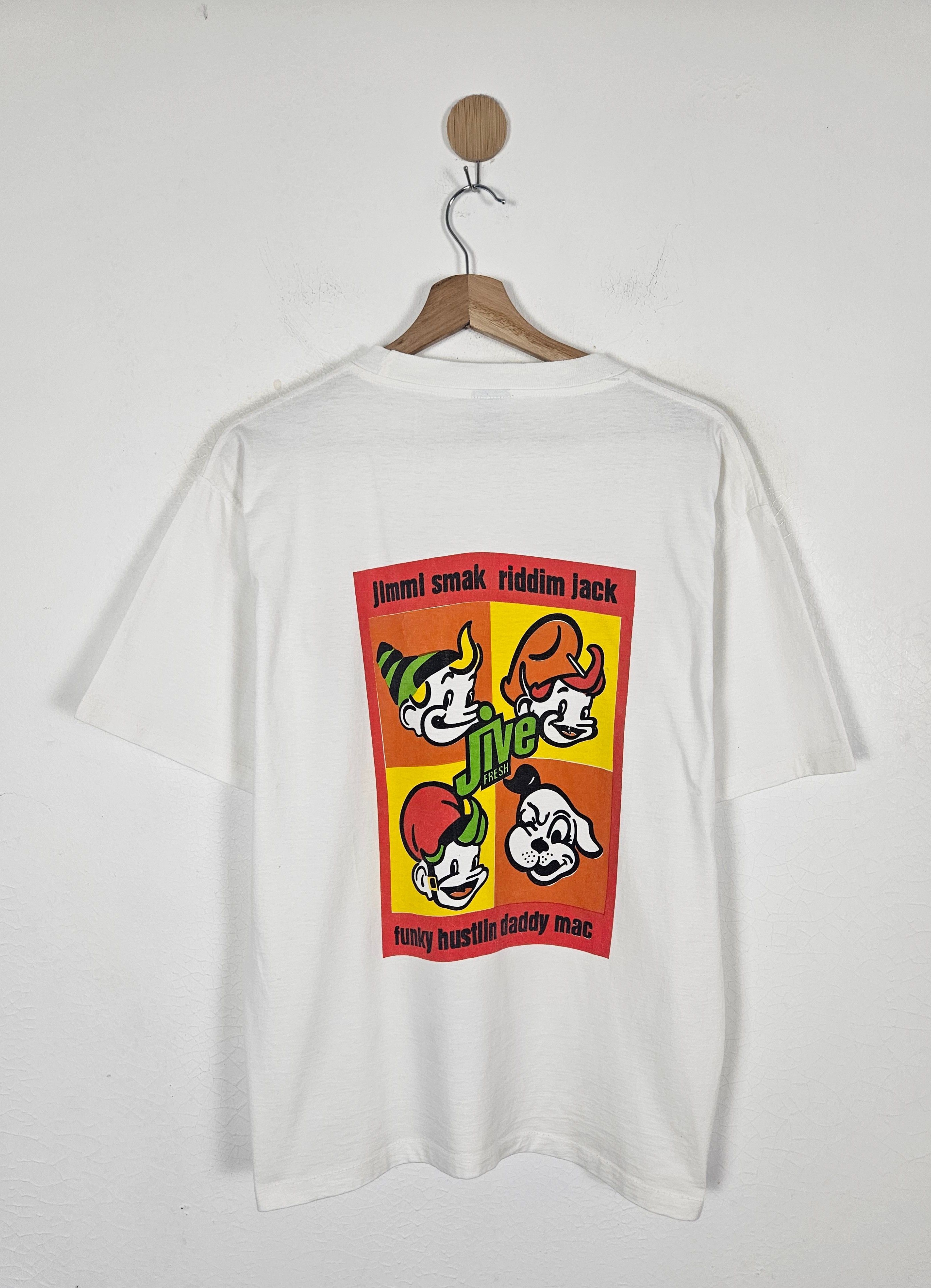 Freshjive Vintage Freshjive funky huslin daddy mac tee shirt Size US L / EU 52-54 / 3 - 1 Thumbnail