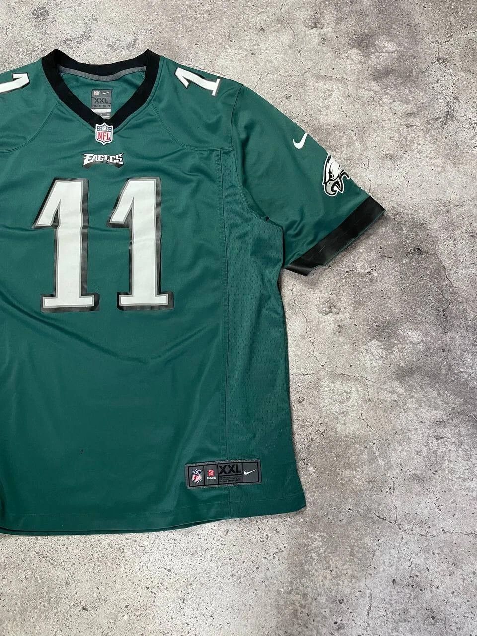 NFL Nike Philadelphia Eagles Wentz Jersey XXL Green On Field NFL Size US XXL / EU 58 / 5 - 2 Thumbnail