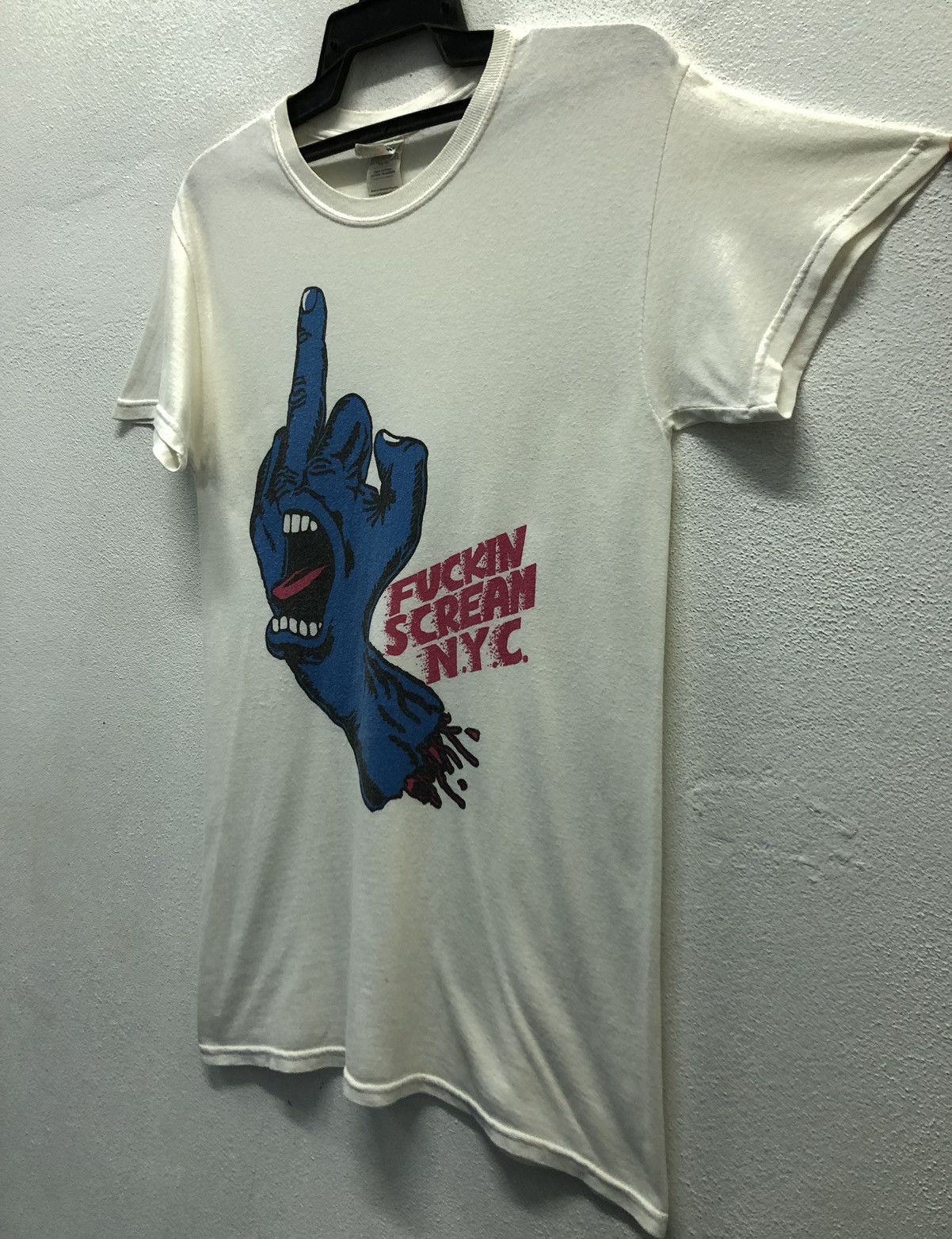 Vintage Vintage Gildan Fxckin Scream N.Y.C. T-Shirt Size US S / EU 44-46 / 1 - 5 Thumbnail