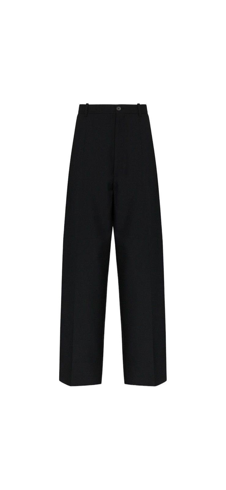 Balenciaga loose tailored pants black Size US 30 / EU 46 - 1 Thumbnail