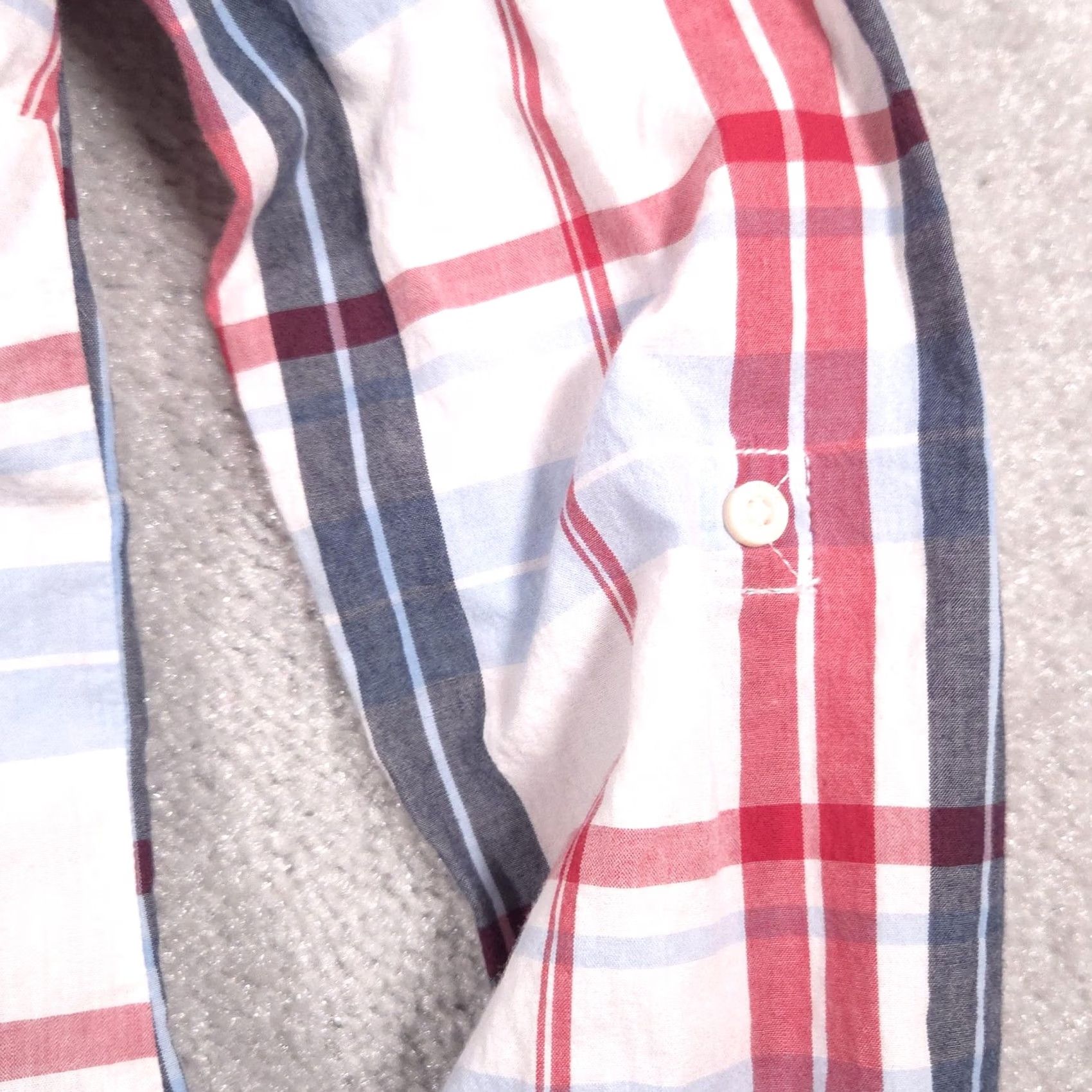 Tommy Hilfiger Tommy Hilfiger Shirt Womens Medium Multicolor Plaid Button Front Classic Fit Size M / US 6-8 / IT 42-44 - 6 Thumbnail