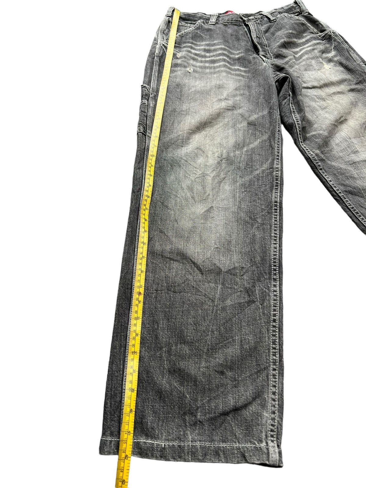 Dickies Vintage 90s Dickies Carpenter Faded Distressed Baggy Pants Size US 32 / EU 48 - 12 Thumbnail
