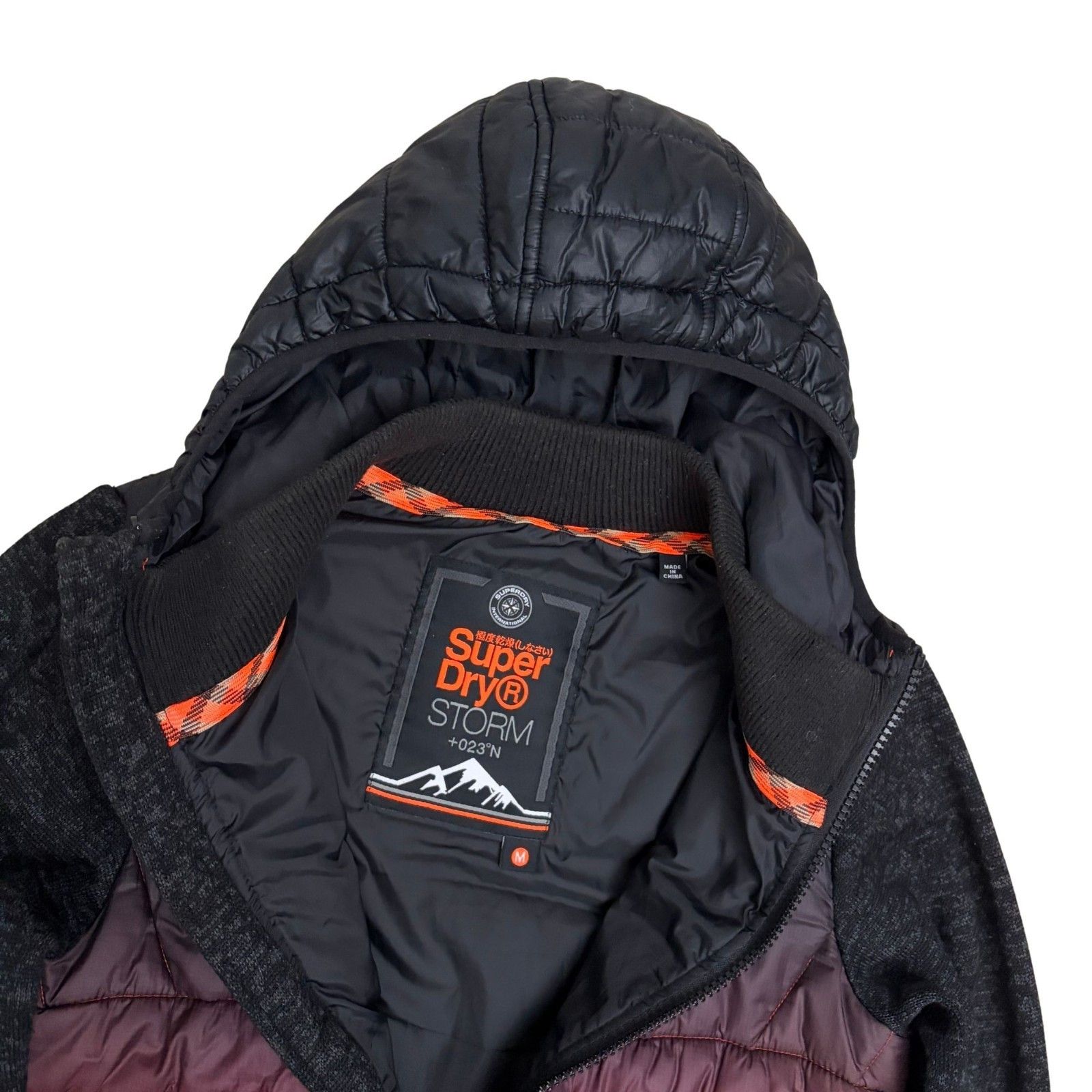Superdry SuperDry Gradient Puffer Jacket Fleece Winter Coat Medium Size M / US 6-8 / IT 42-44 - 2 Thumbnail