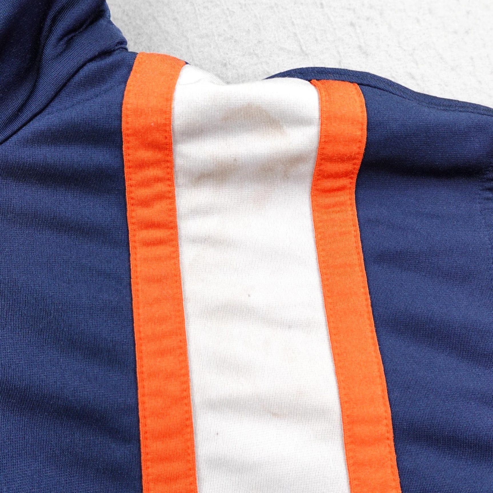 Nike VINTAGE Nike Jacket Mens 2XL Blue Full Zip Up Track Coat Stripes Y2K Orange White Size US XXL / EU 58 / 5 - 4 Thumbnail