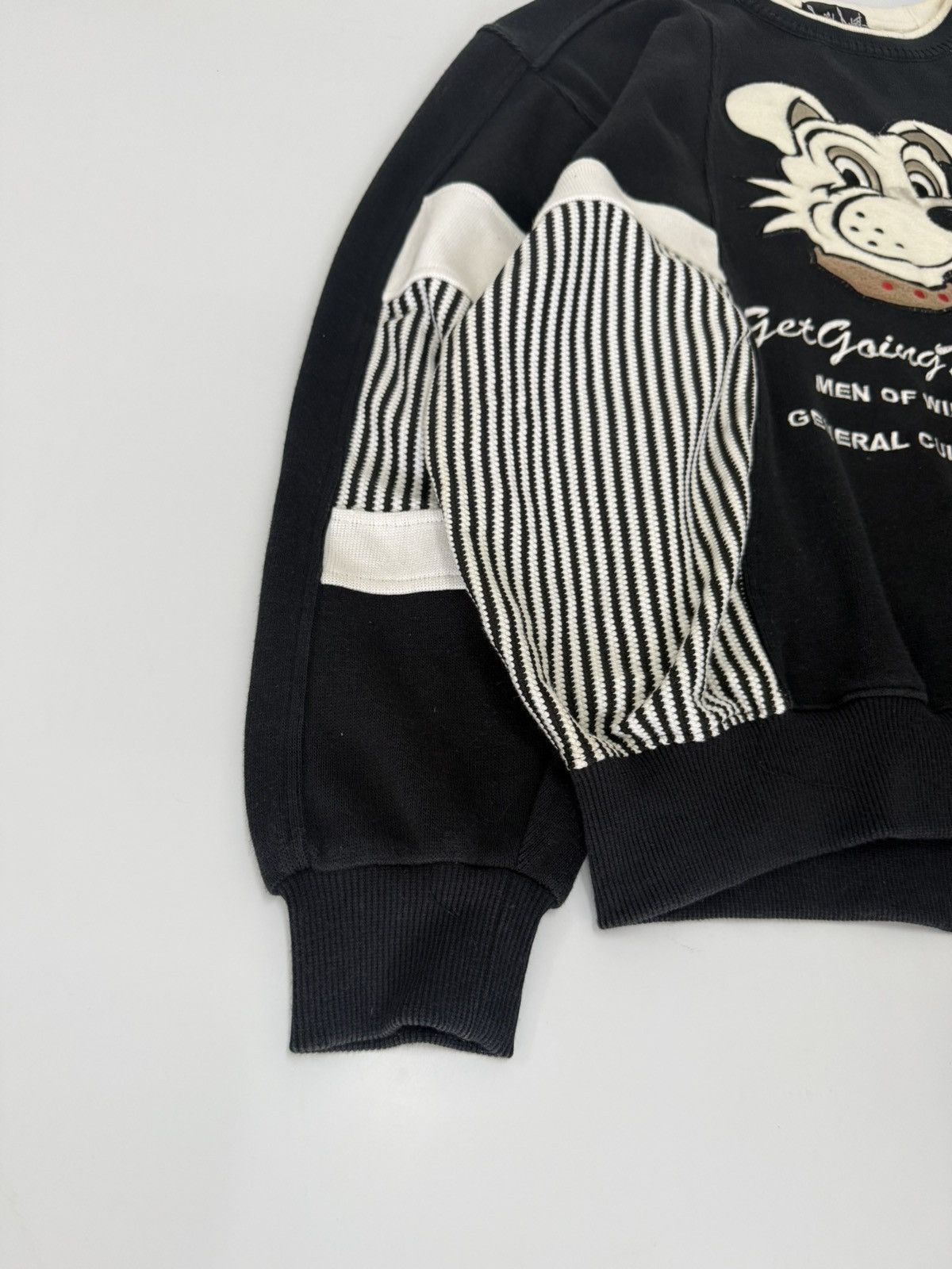Yoshiyuki Konishi ⚡️ 90s Daily Robet JPN Embroided logo Panel Patchs Knit Sweat Size US L / EU 52-54 / 3 - 3 Thumbnail
