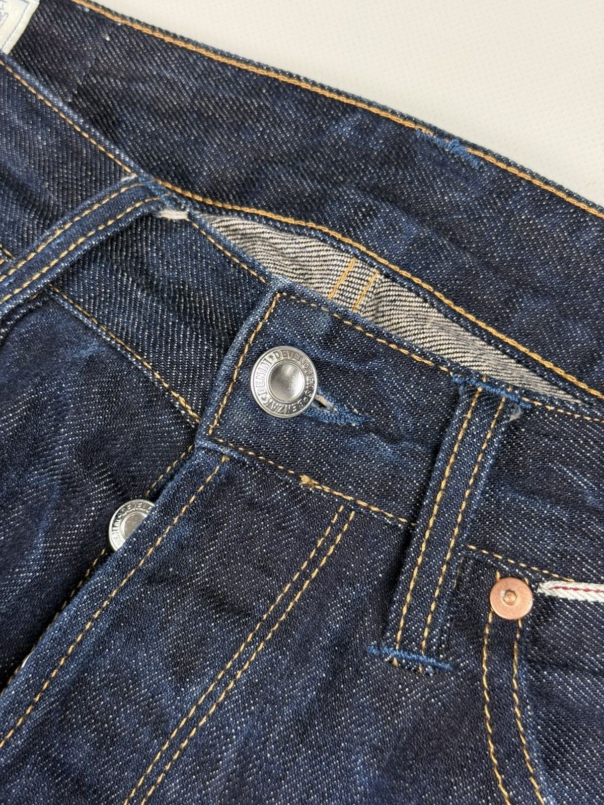 Benzak Denim Developers BDD Benzak B-01 Slim 13 Oz Selvedge Denim Men’s Jeans Size US 32 / EU 48 - 11 Thumbnail