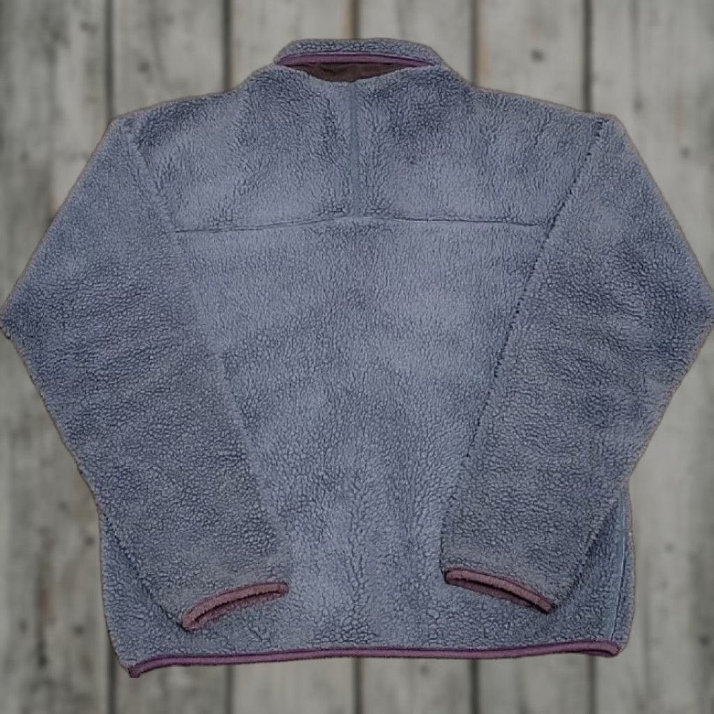 Patagonia VINTAGE Patagonia Fleece Jacket Purple Full Zip USA Women M Size M Size M / US 6-8 / IT 42-44 - 1 Thumbnail