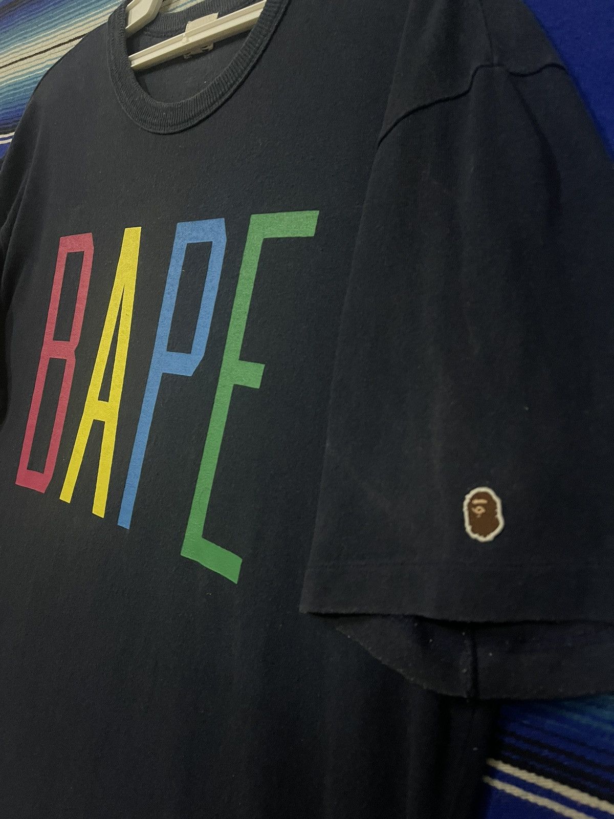 Bape × Nigo 2007 BAPE MULTI COLOR TEE Size US L / EU 52-54 / 3 - 4 Thumbnail