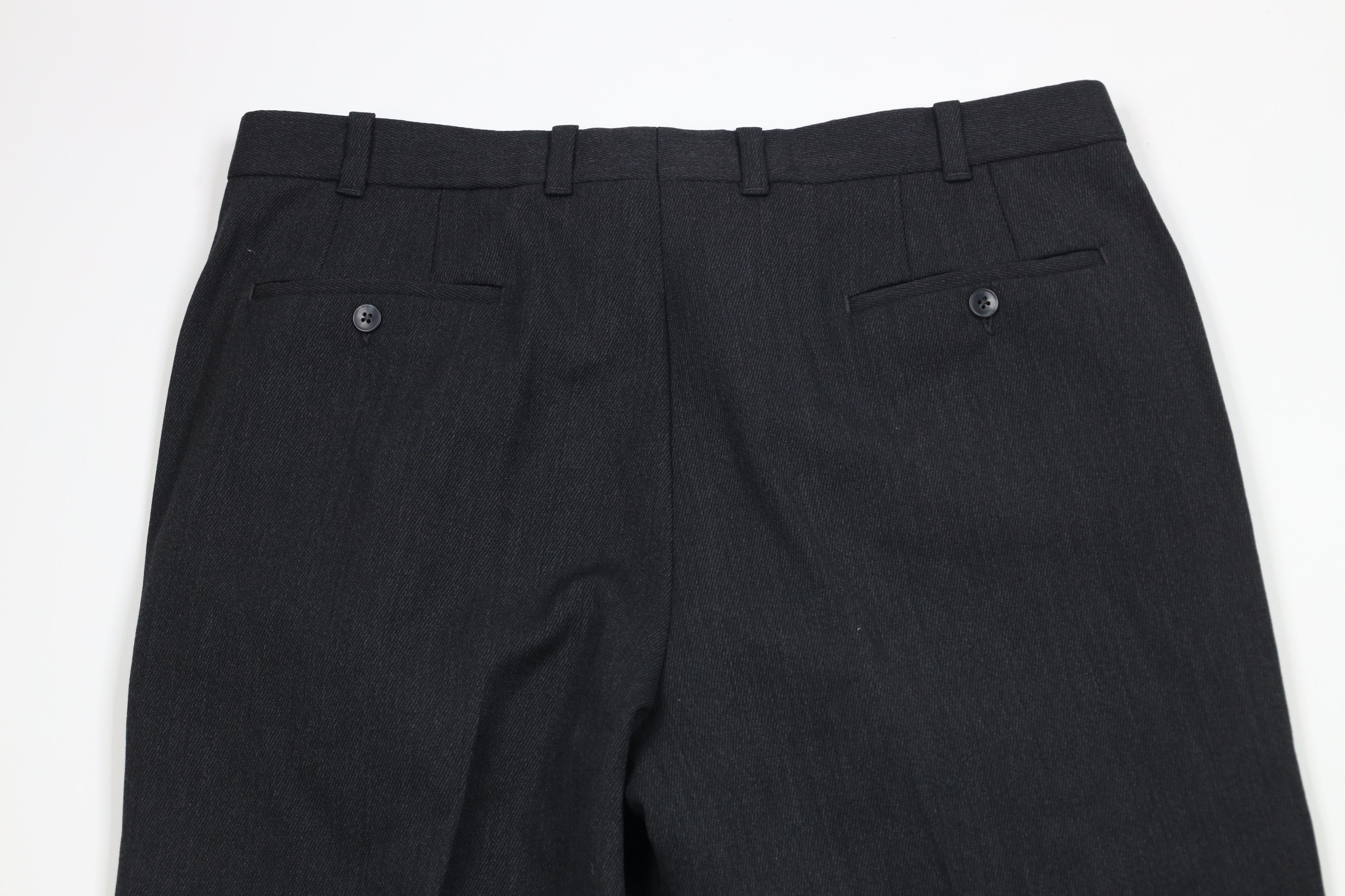 Vintage Vintage 90s Streetwear Wide Leg Chino Pants Charcoal Gray Size US 36 / EU 52 - 10 Thumbnail