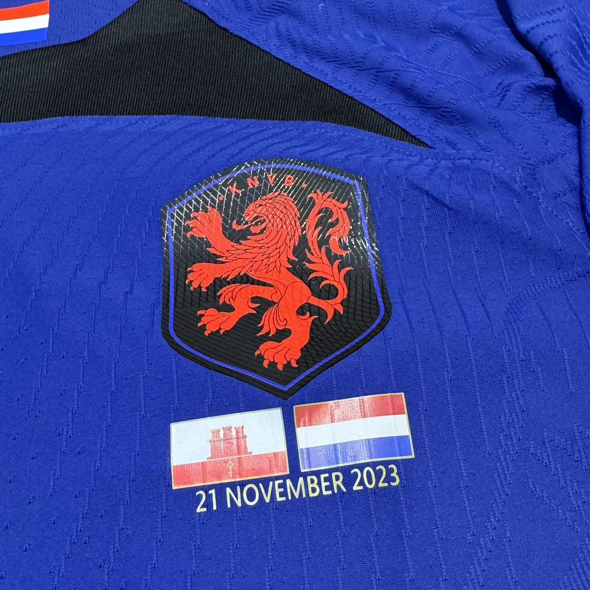 Nike Holland 22/23 player issue away shirt #4 Virgil Size US XL / EU 56 / 4 - 6 Thumbnail